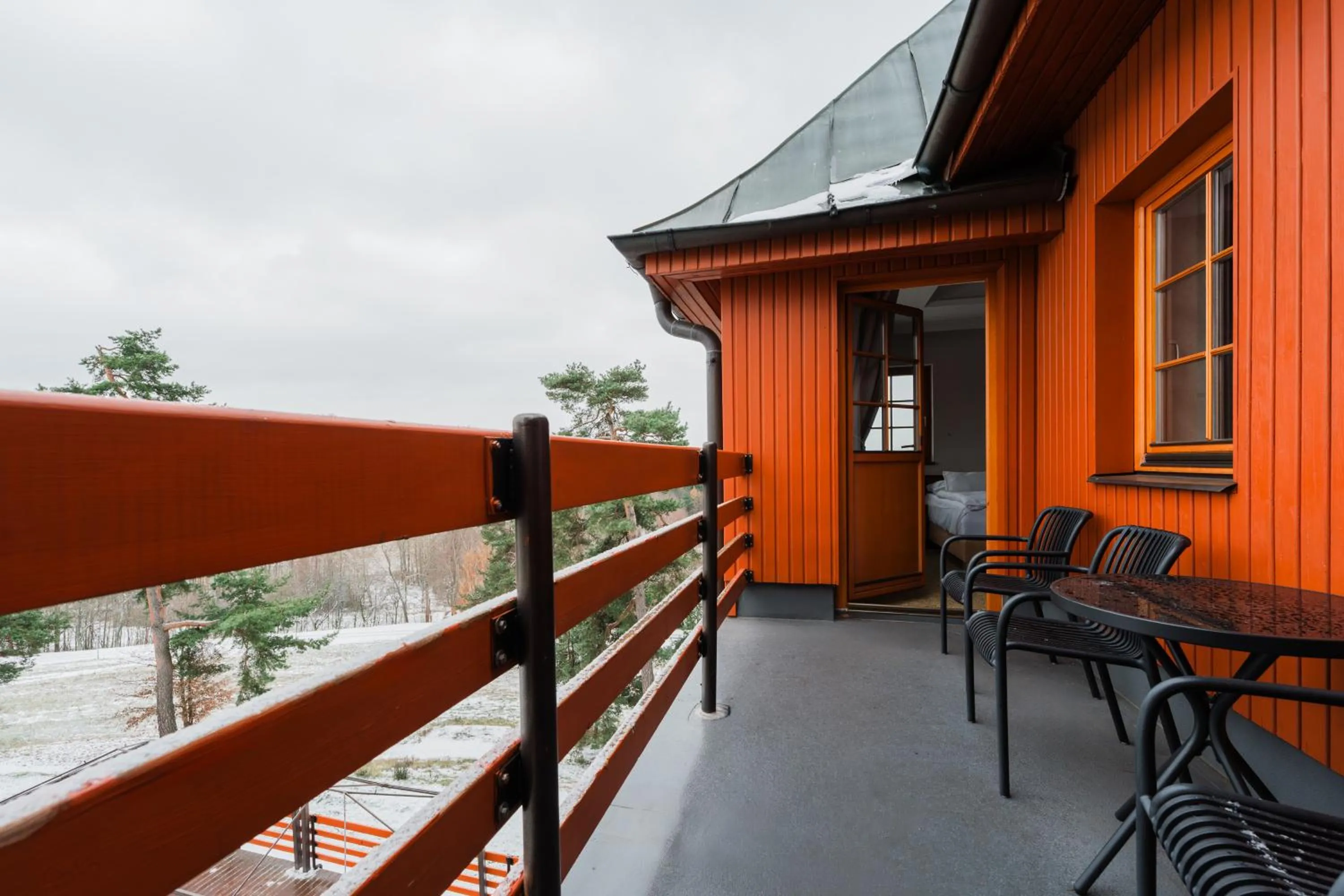 Balcony/Terrace in Hotel VÍTKOVA HORA