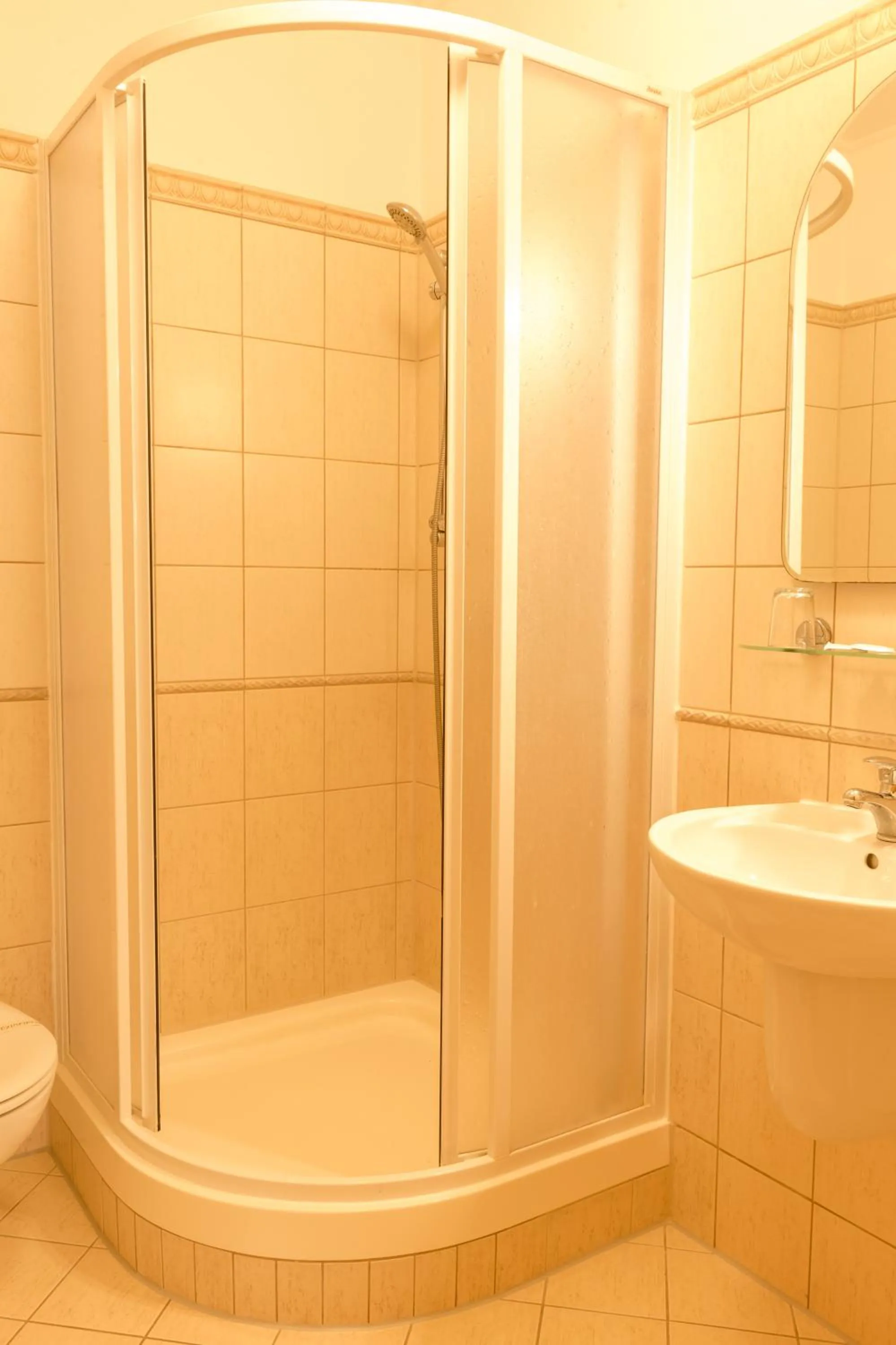 Bathroom in Hotel VÍTKOVA HORA