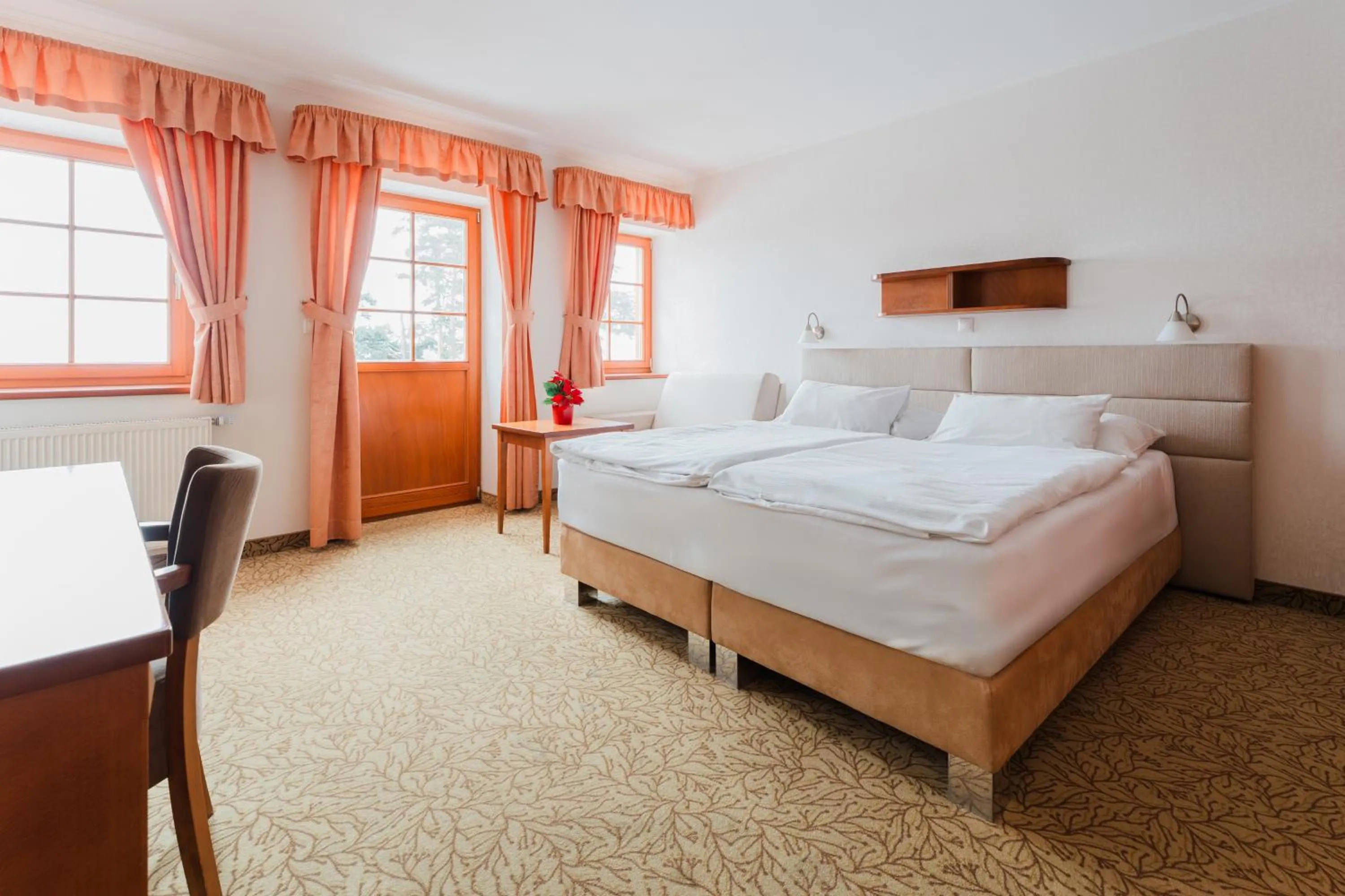 Bed in Hotel VÍTKOVA HORA