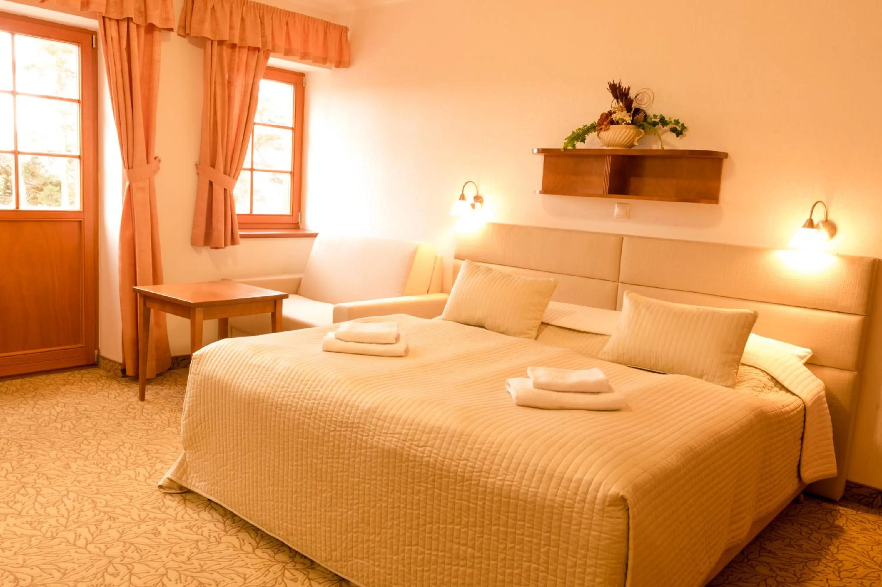 Bed in Hotel VÍTKOVA HORA