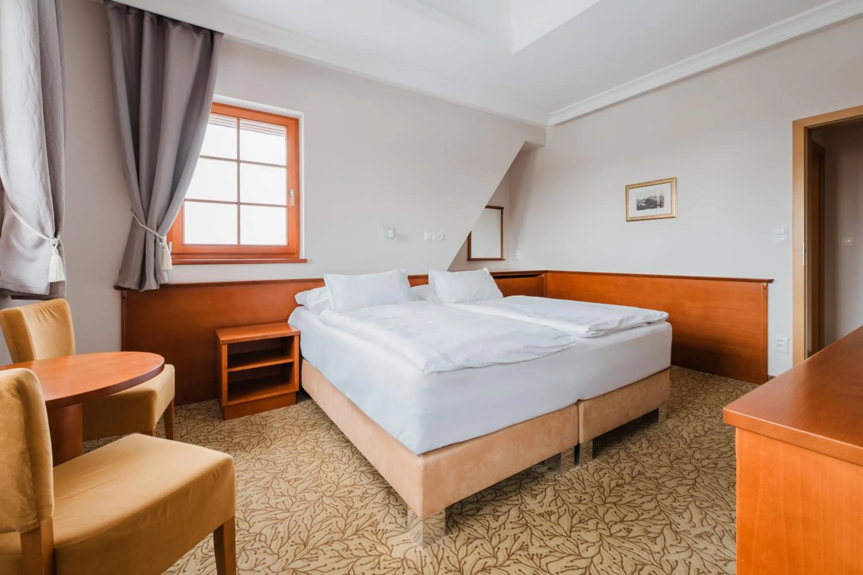 Bed in Hotel VÍTKOVA HORA