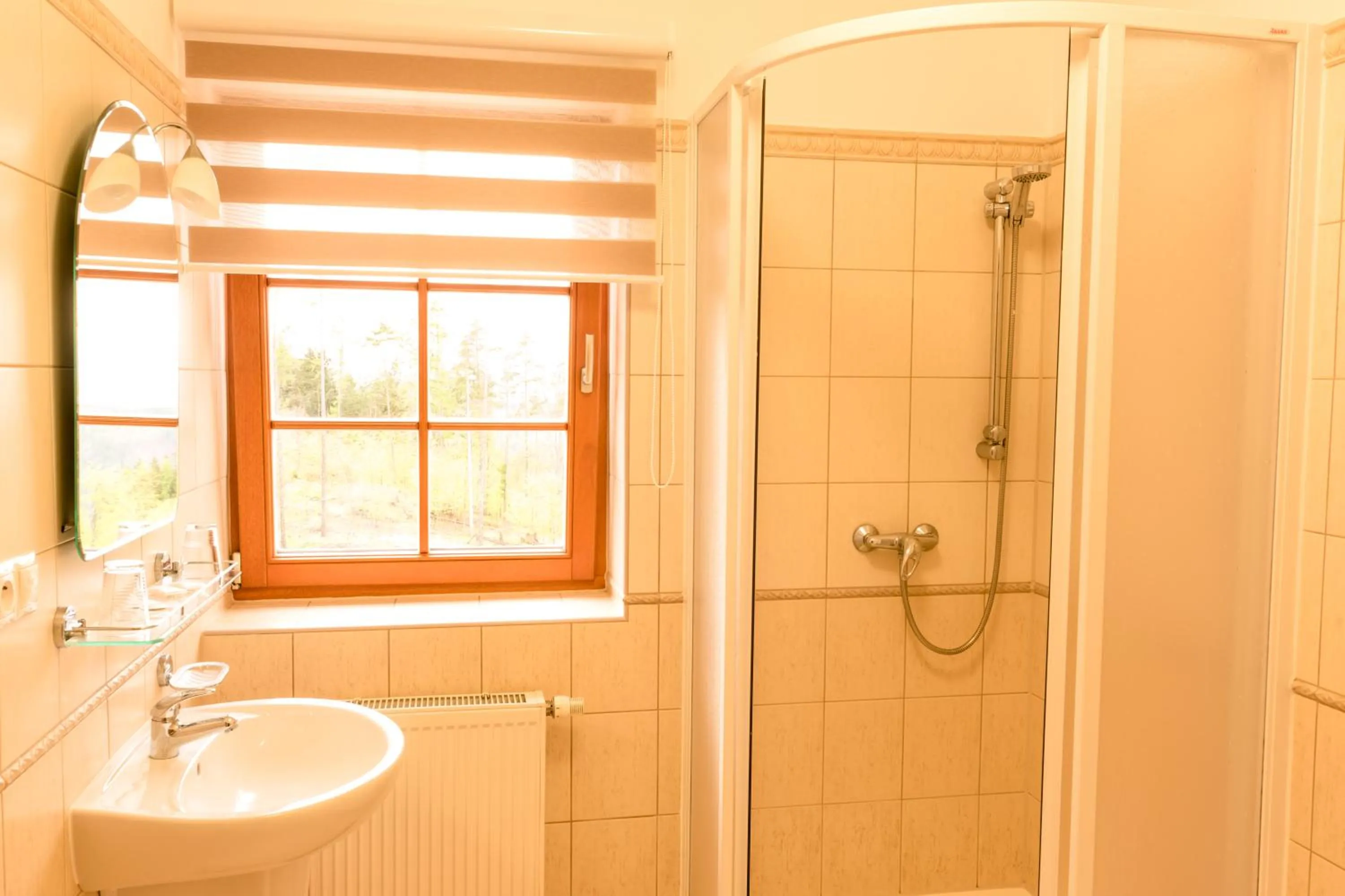 Bathroom in Hotel VÍTKOVA HORA