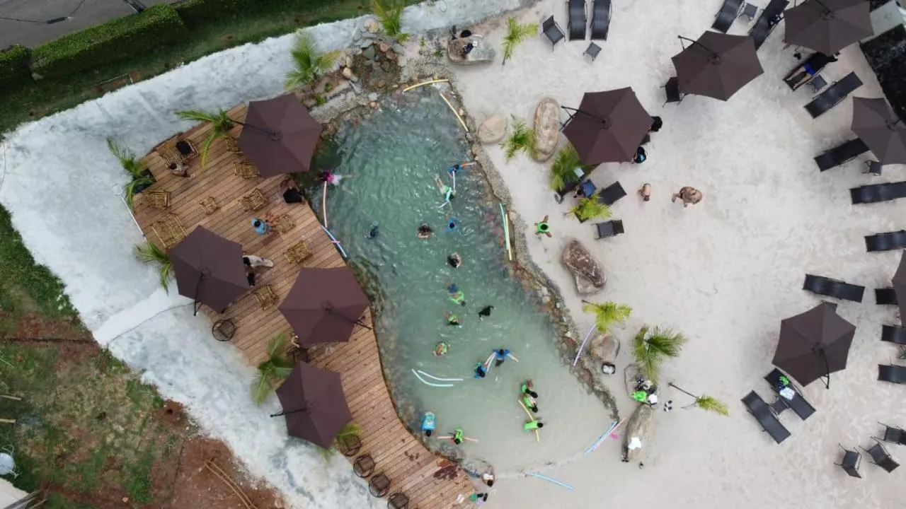 Swimming pool in Cabana's Acqua Hotel