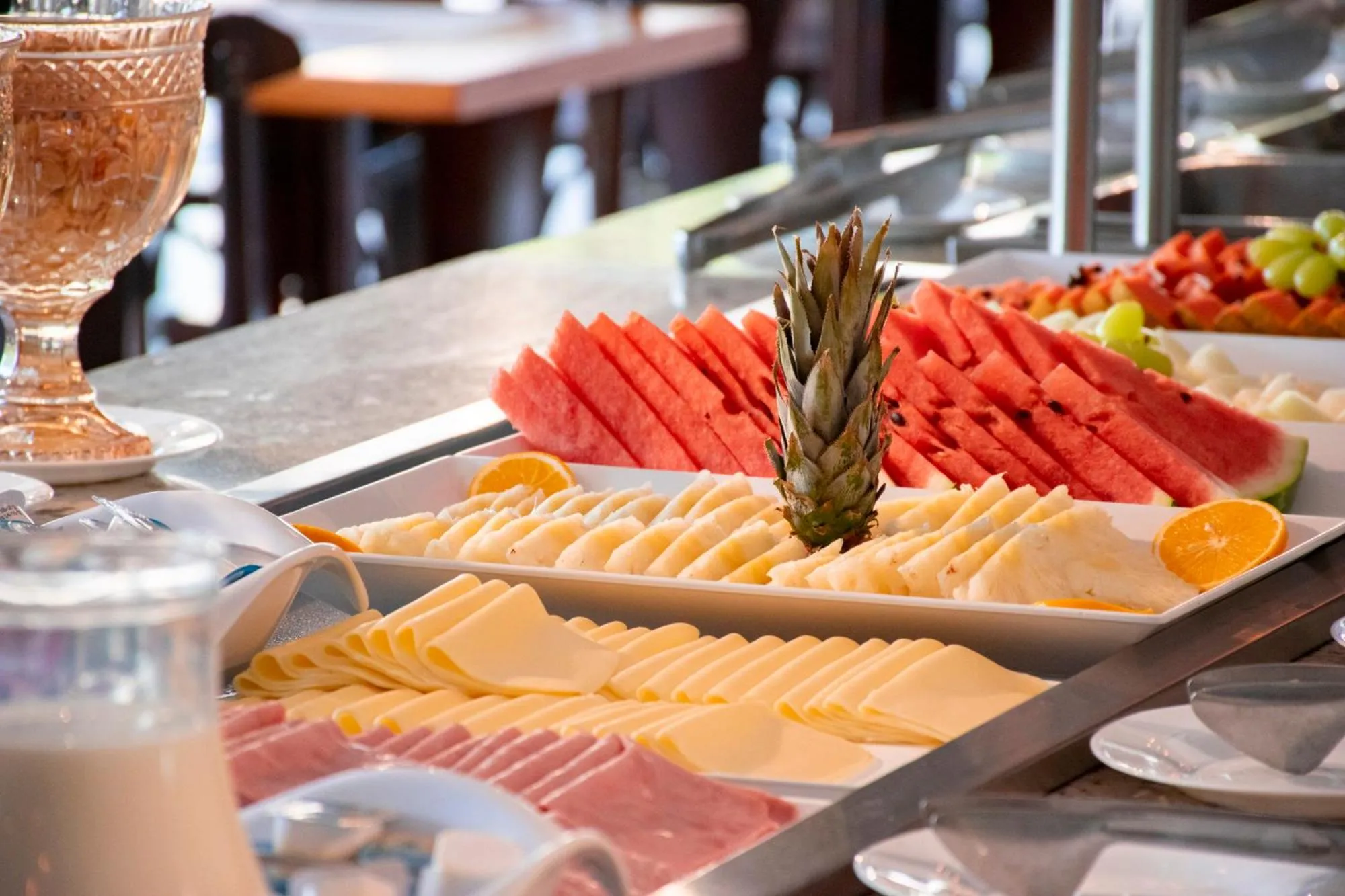 Breakfast in Cabana's Acqua Hotel