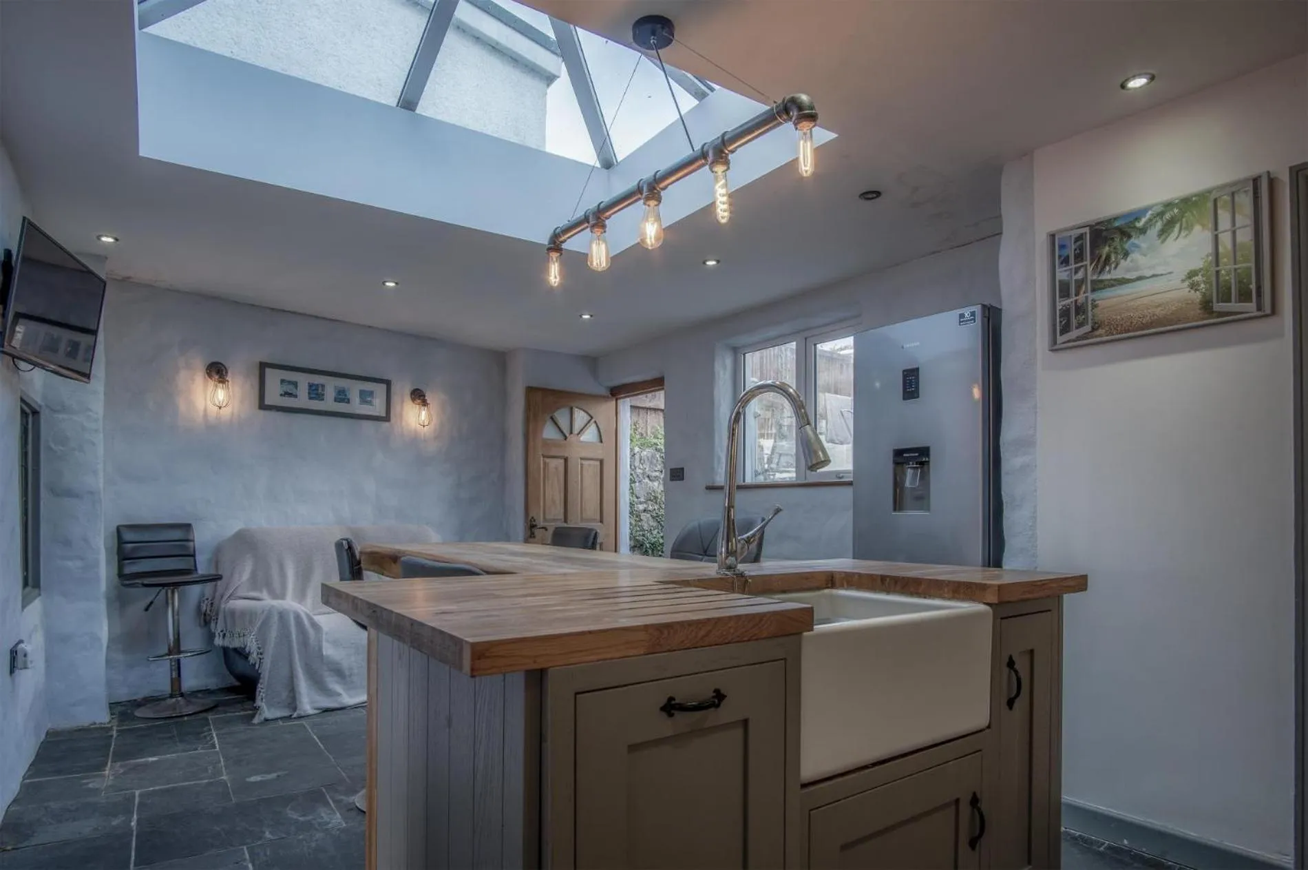 Floor plan in Cambrian Cottage - 3 Bedroom Cottage - Tenby