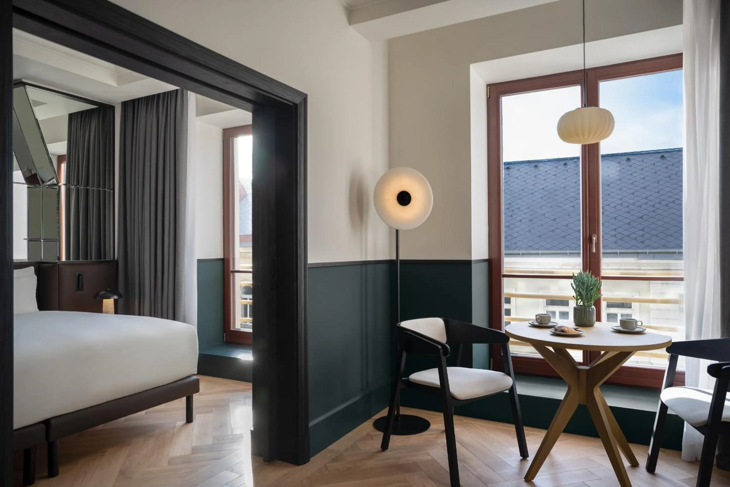 Bed in Almanac X Alcron Prague