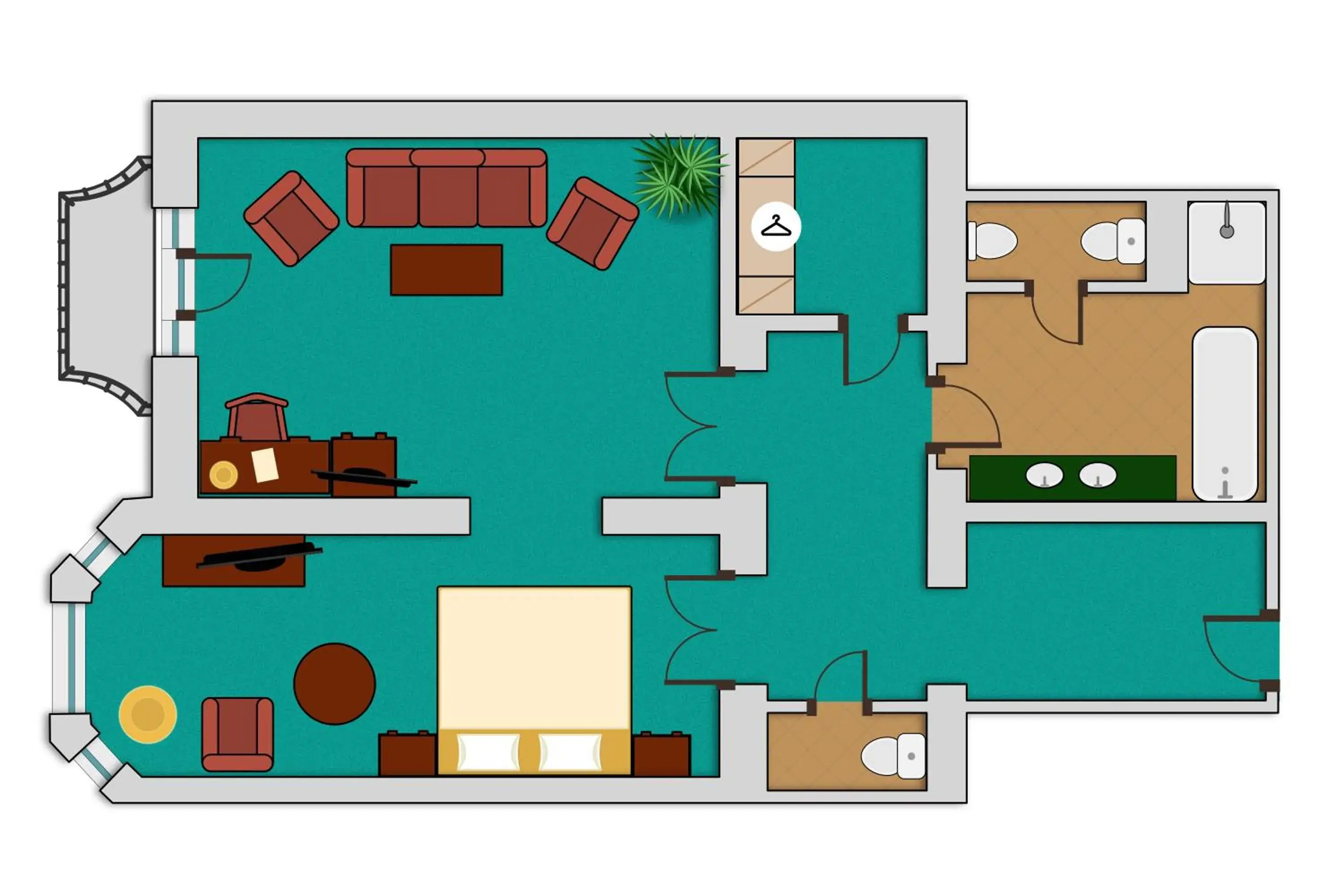 Deluxe Suite with Entry to Wellness in Carlsbad Plaza Medical Spa & Wellness hotel Deluxe Suite with Entry to Wellness in Carlsbad Plaza Medical Spa & Wellness hotel