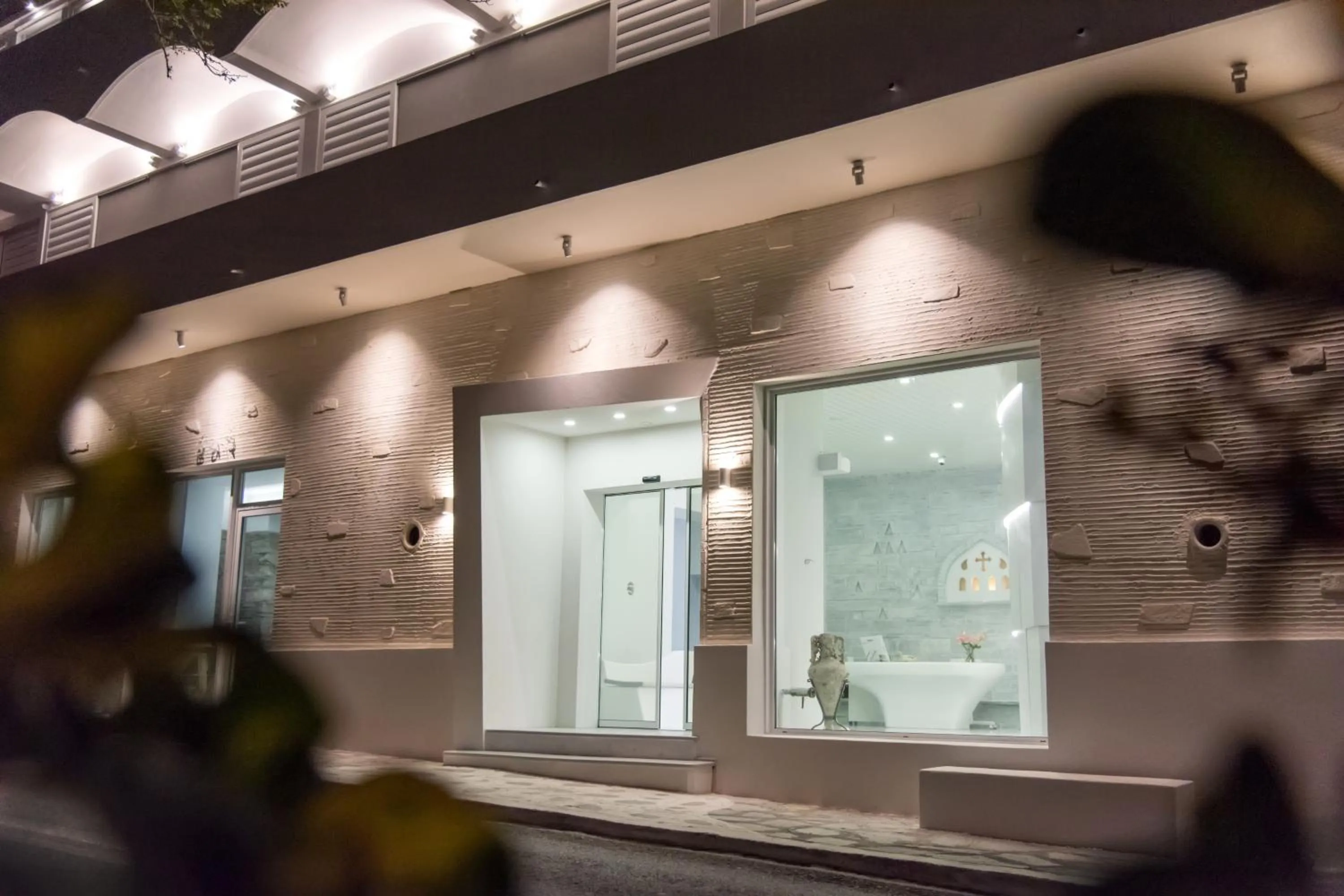 Facade/entrance in Byzantio City Hotel