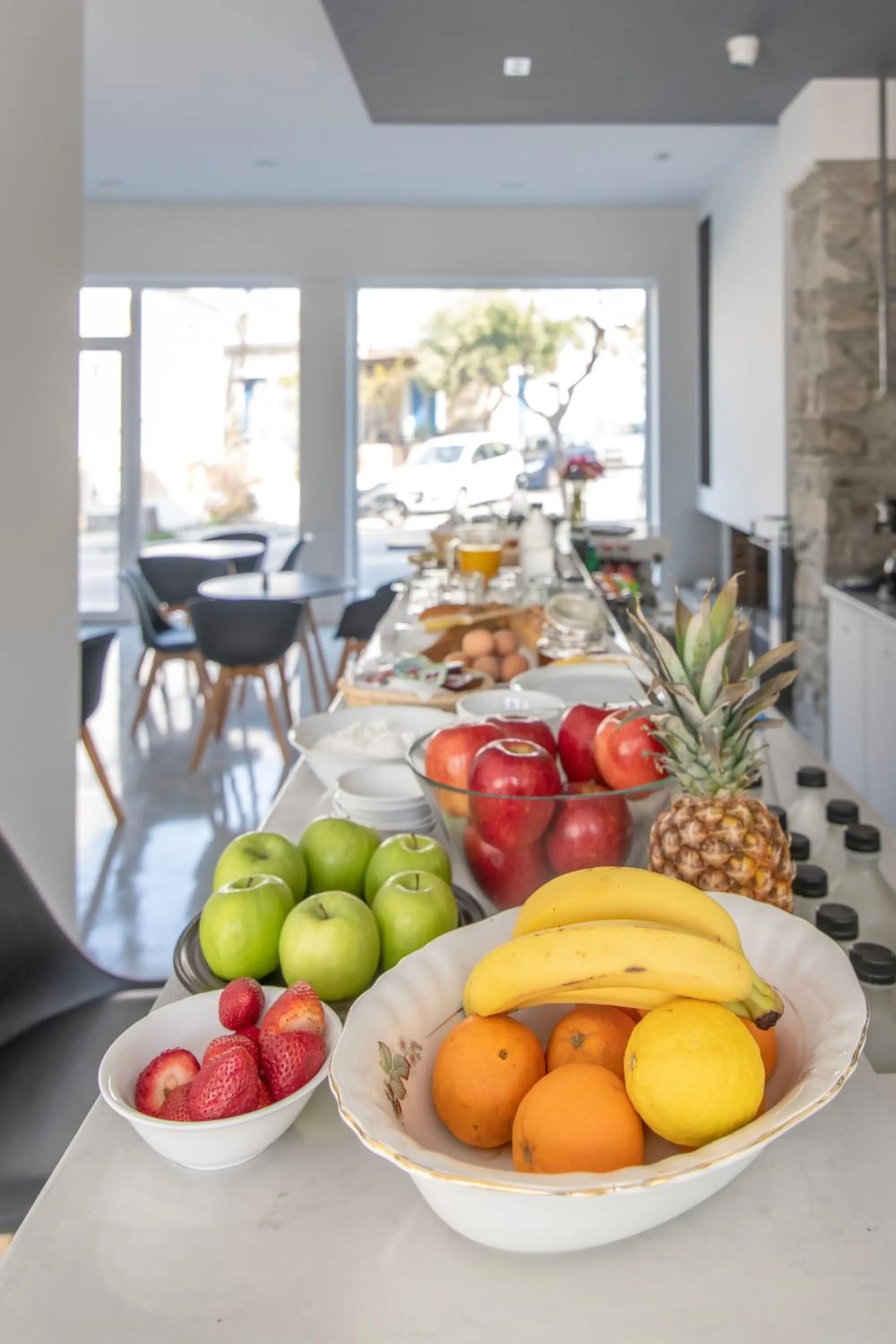 Buffet breakfast in Byzantio City Hotel