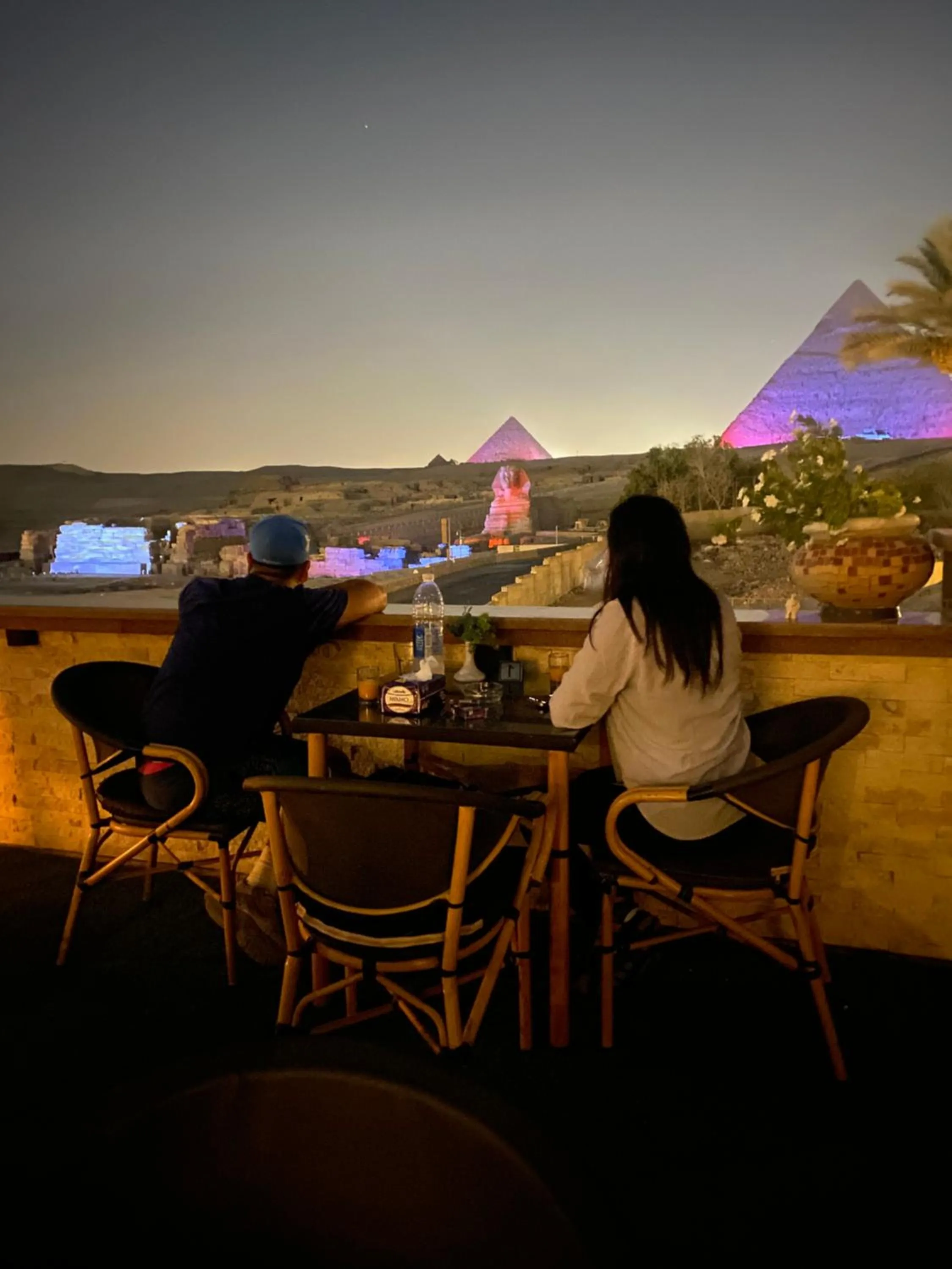 Balcony/Terrace in Seven Pyramids View Inn