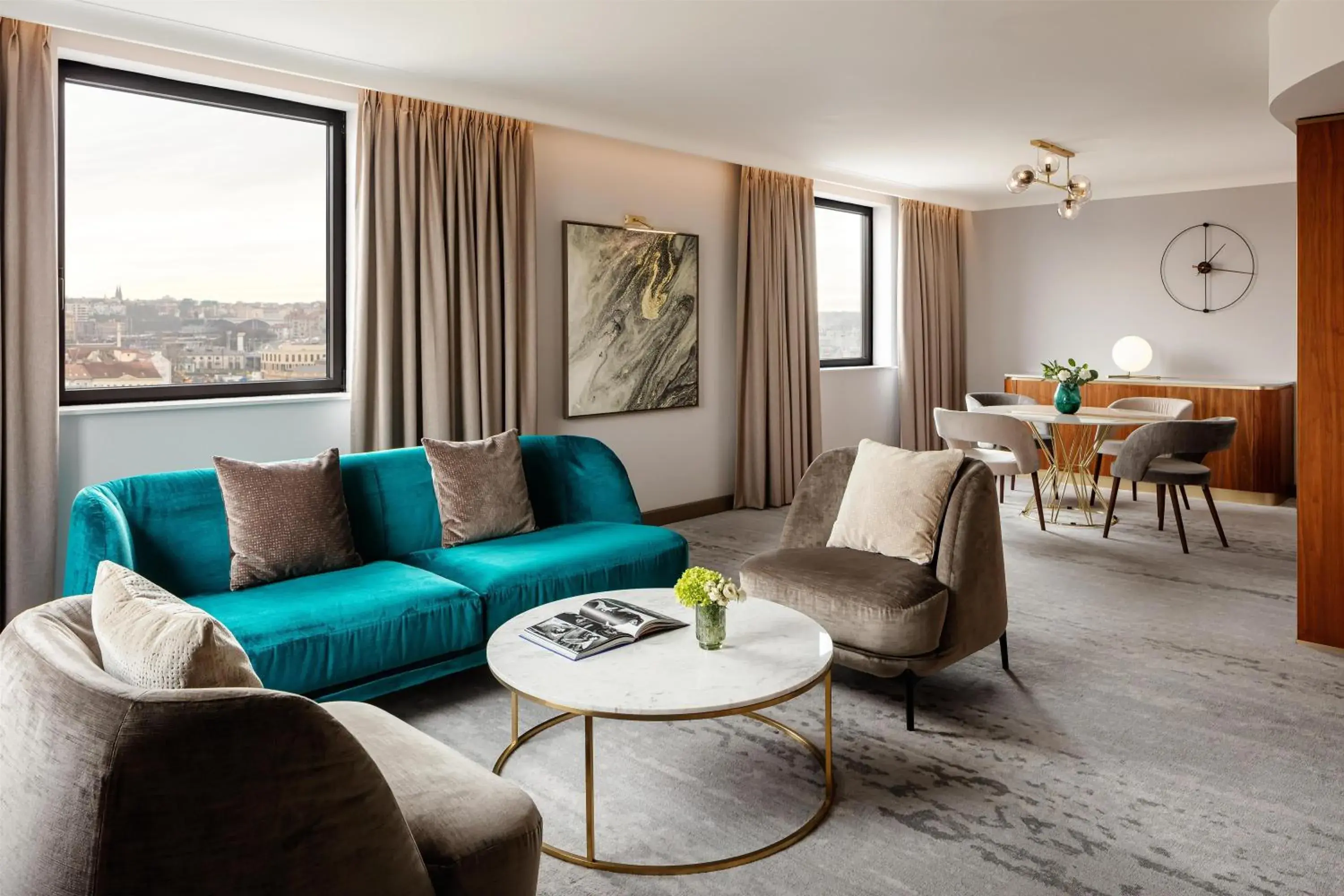 Living room in Hilton Prague Atrium Living room in Hilton Prague Atrium