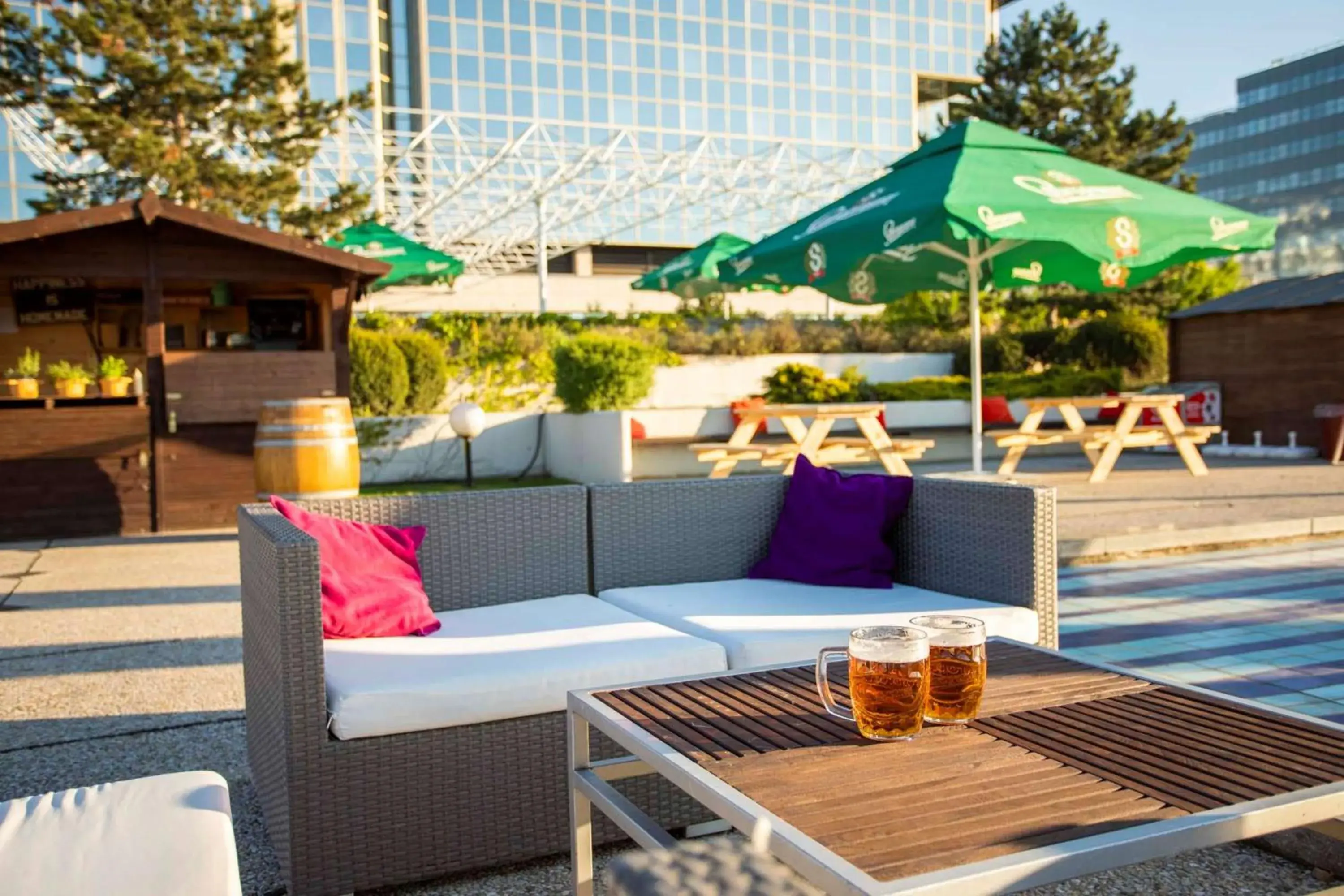 Lounge or bar in Hilton Prague Hotel Lounge or bar in Hilton Prague Hotel