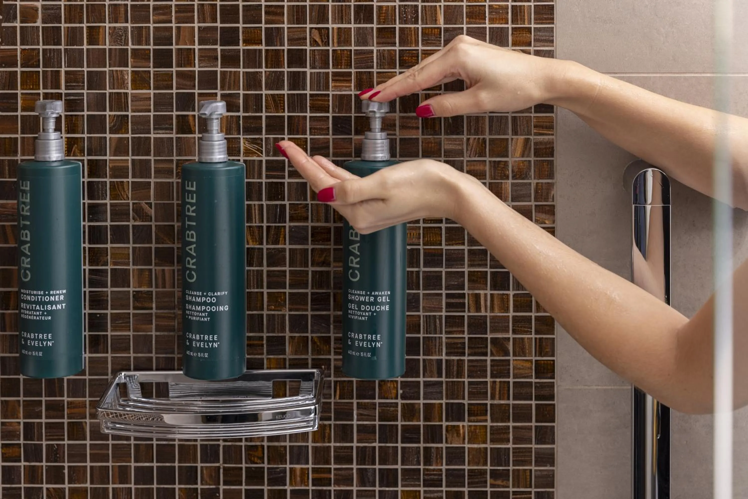 Bathroom in Hilton Prague Hotel