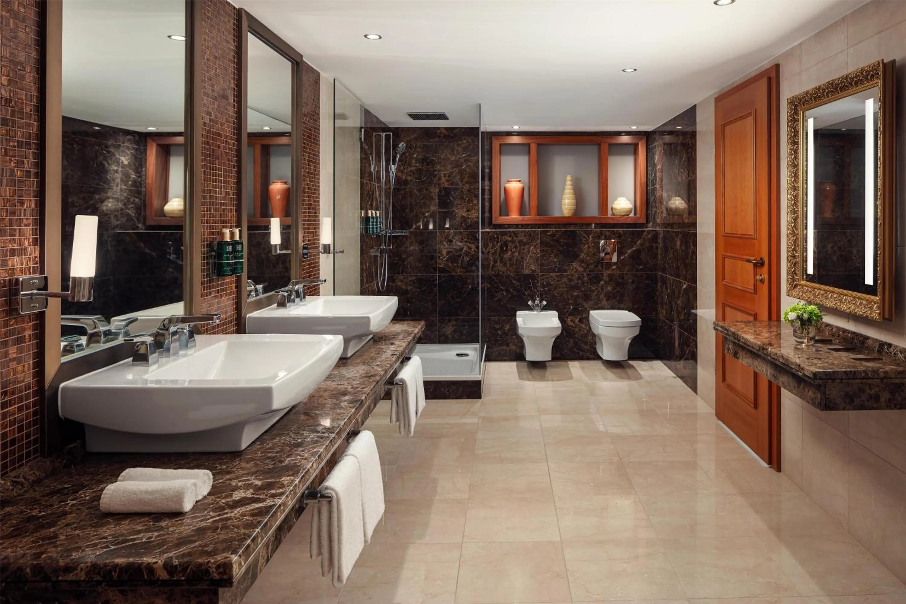 Bathroom in Hilton Prague Atrium