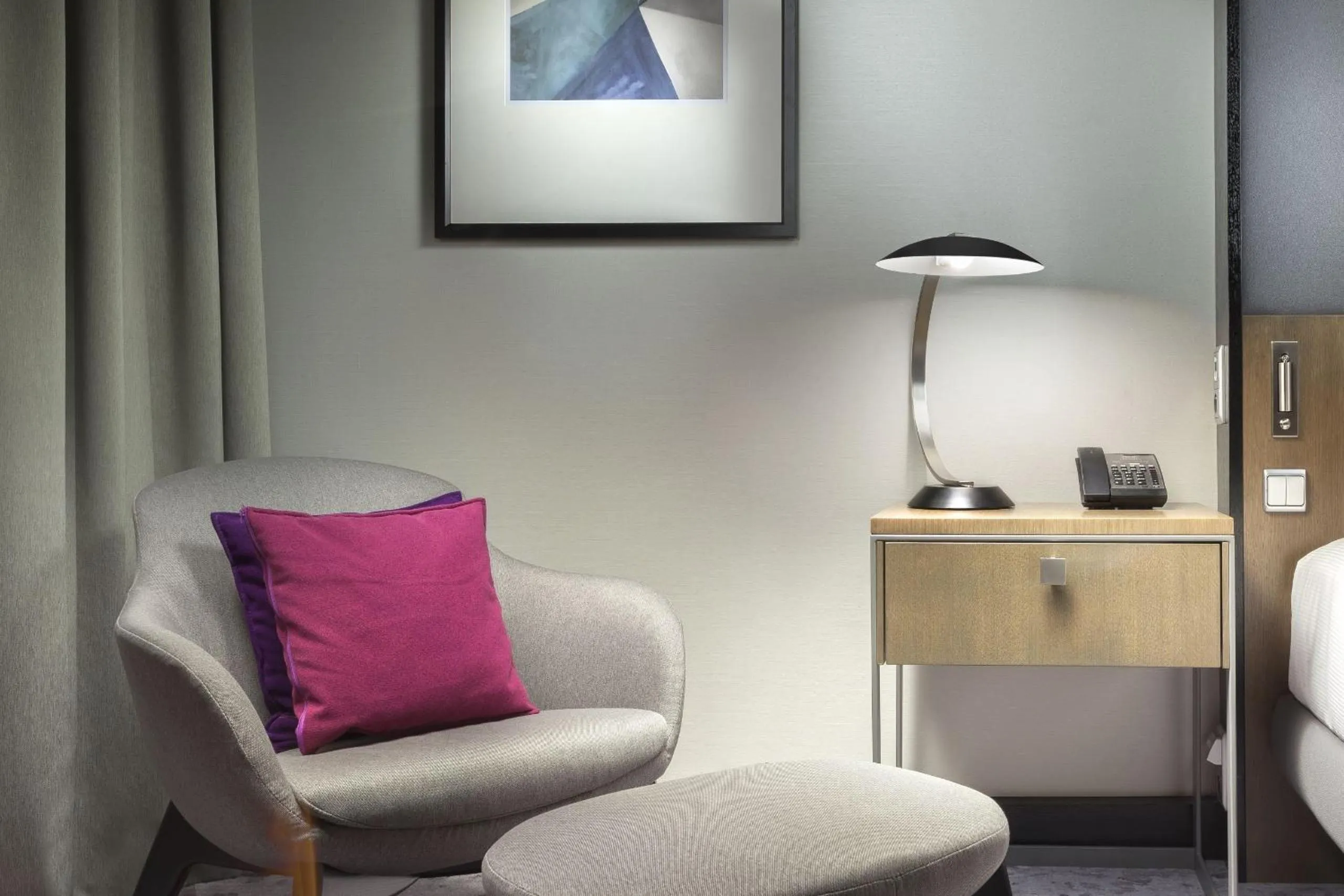 Decorative detail in Hilton Prague Hotel