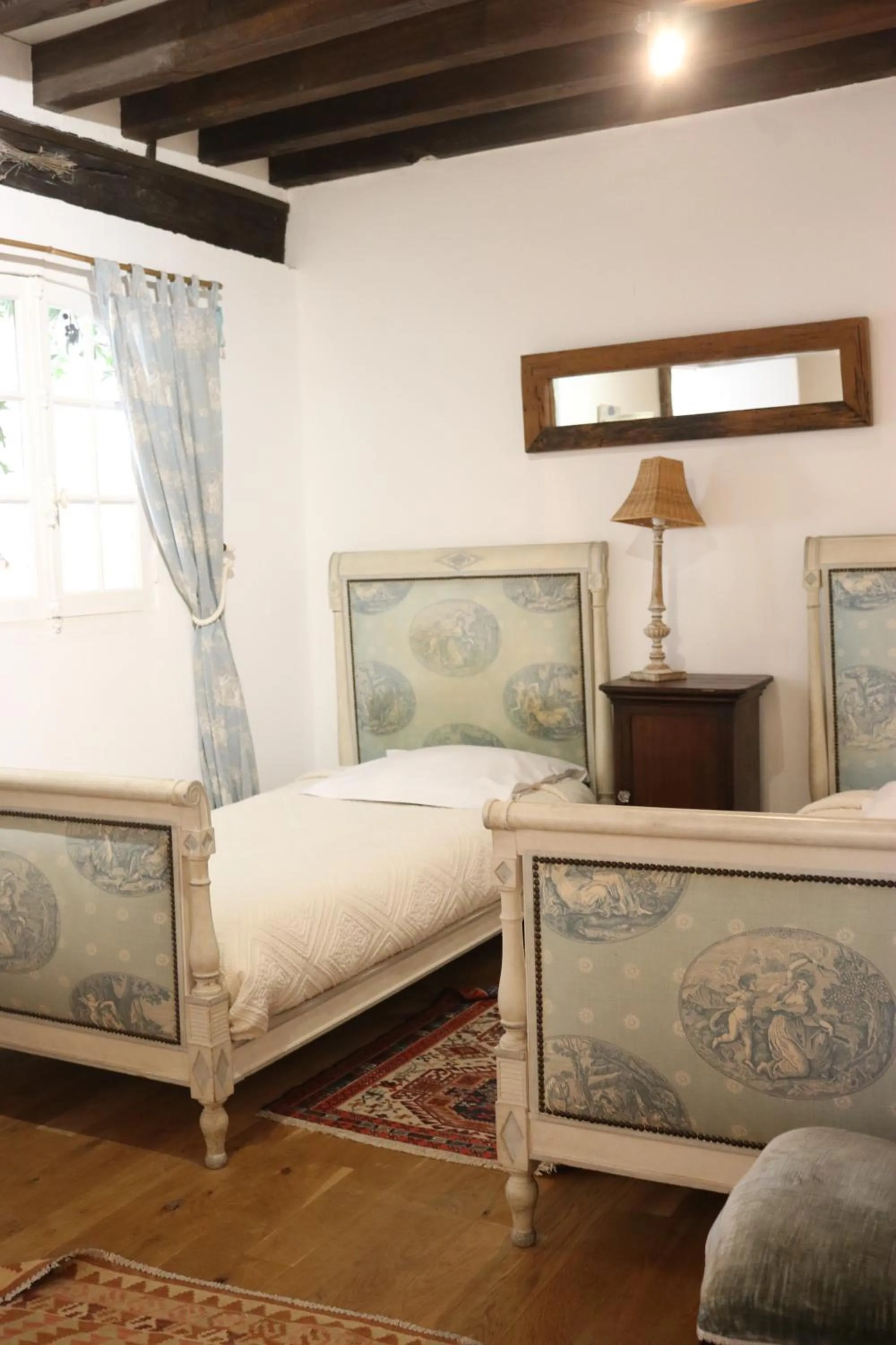 Bedroom, Bed in Maison d'hôtes Moulin du Bas Pesé