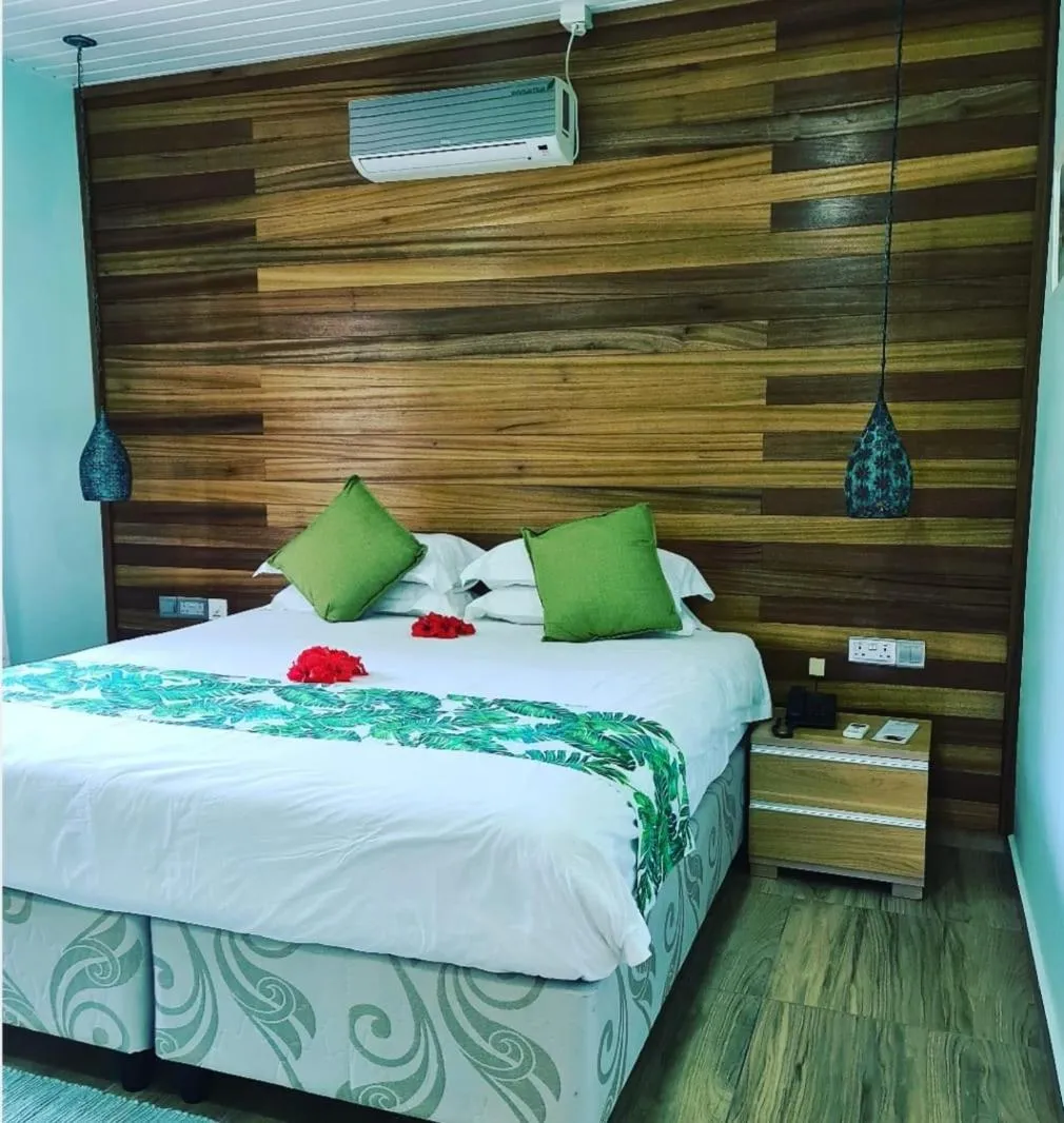 Bed in Casa De Leela Self Catering Guest House