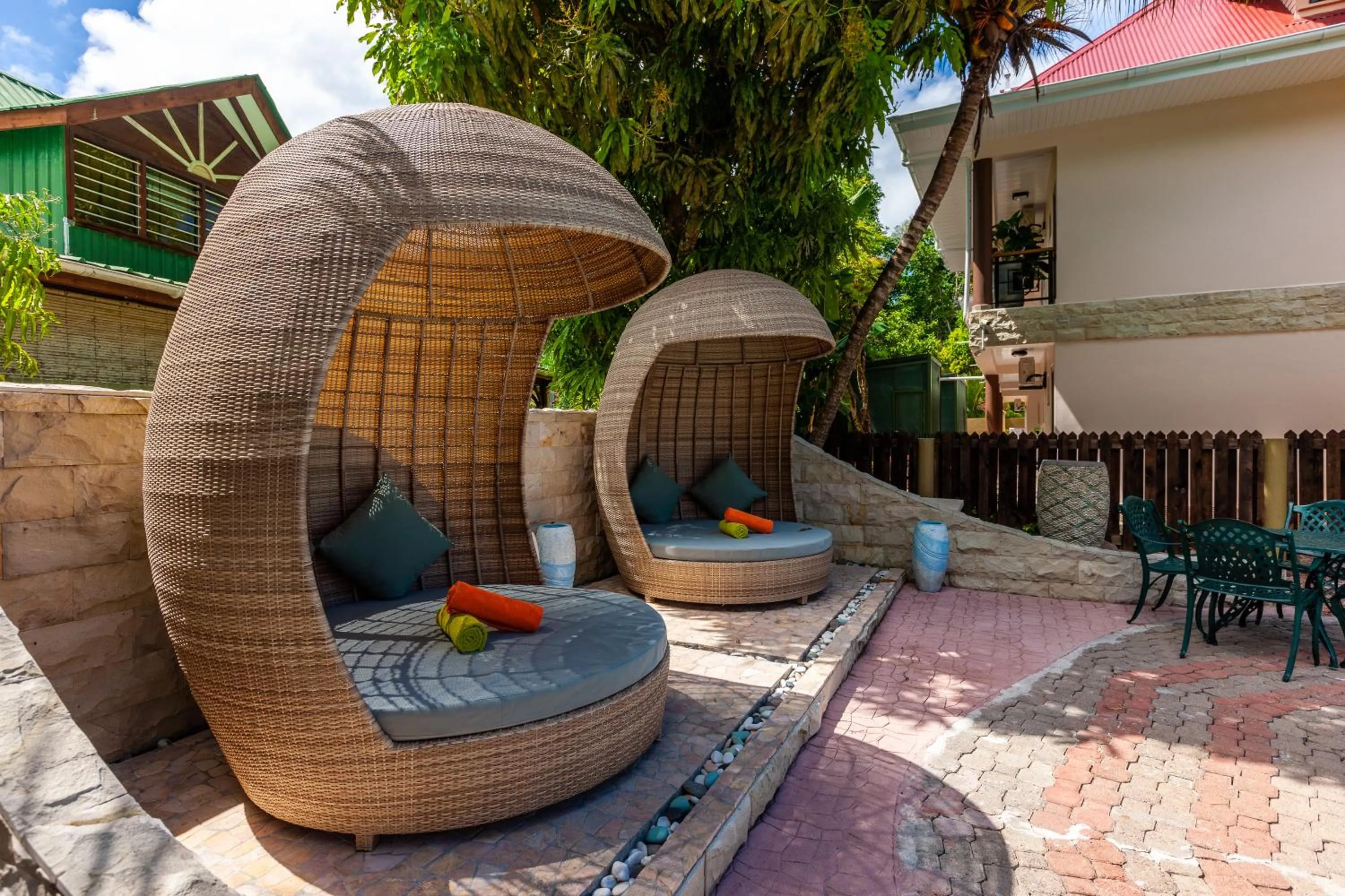 Patio in Casa De Leela Self Catering Guest House