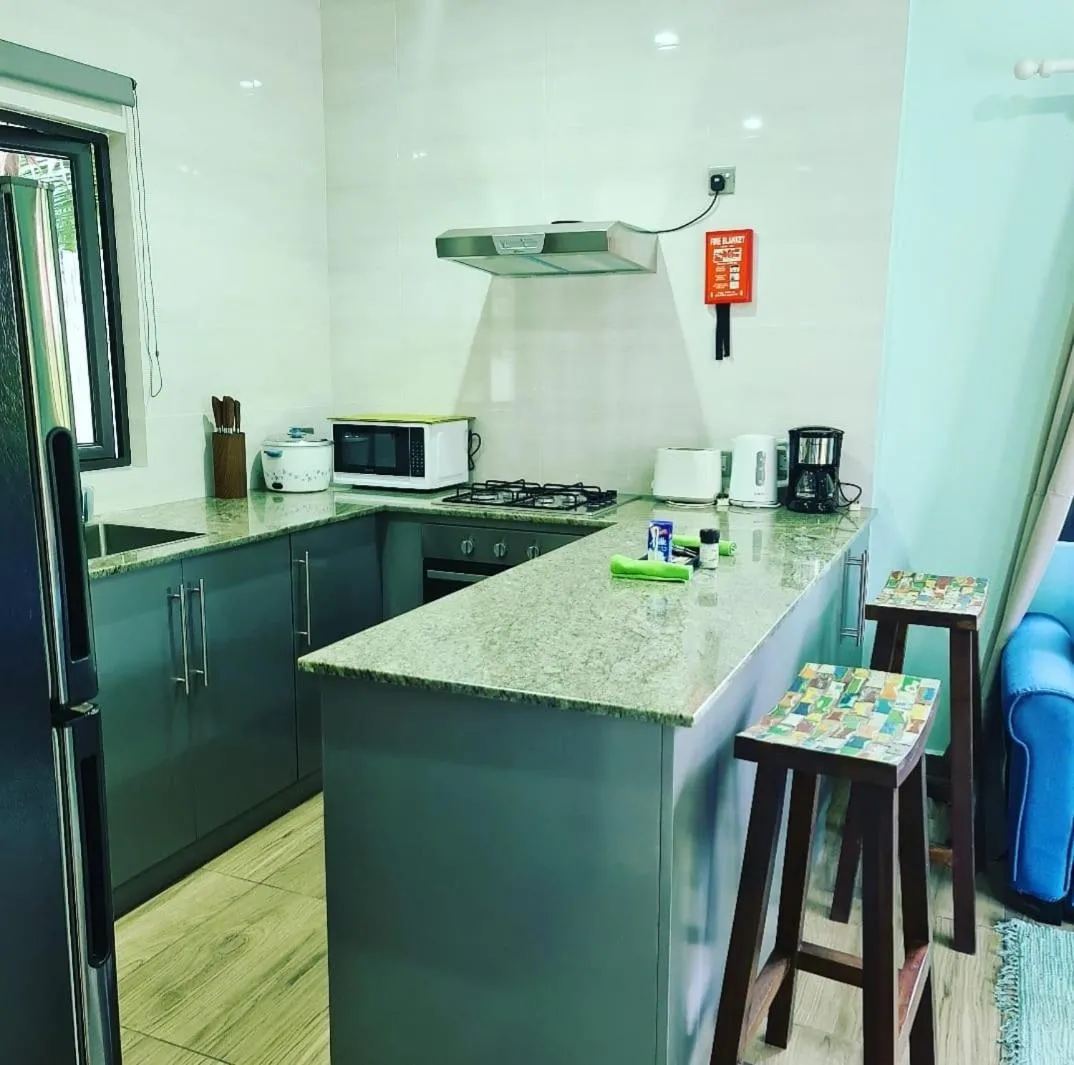 Kitchen or kitchenette in Casa De Leela Self Catering Guest House