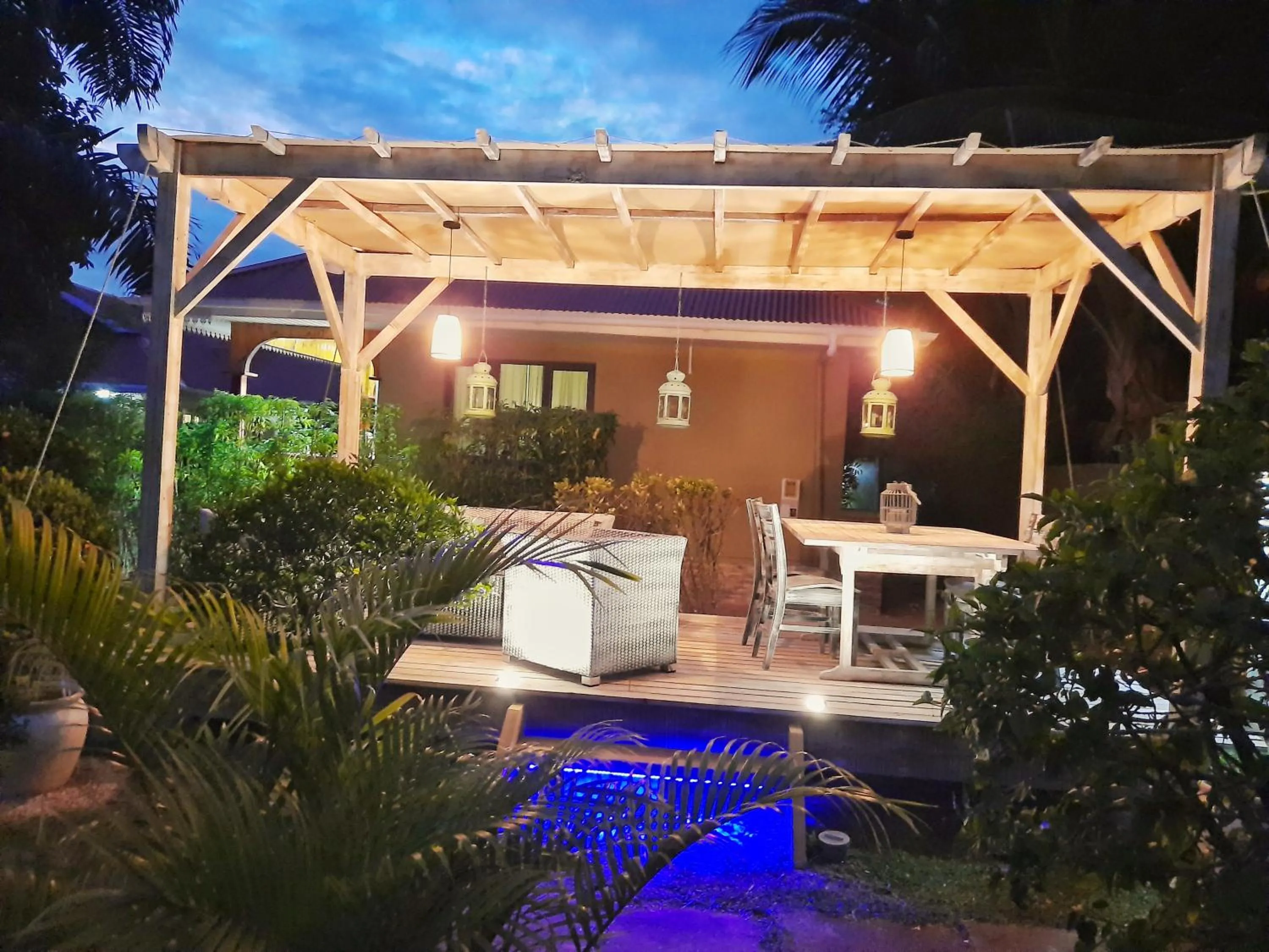 Patio in Casa De Leela Self Catering Guest House
