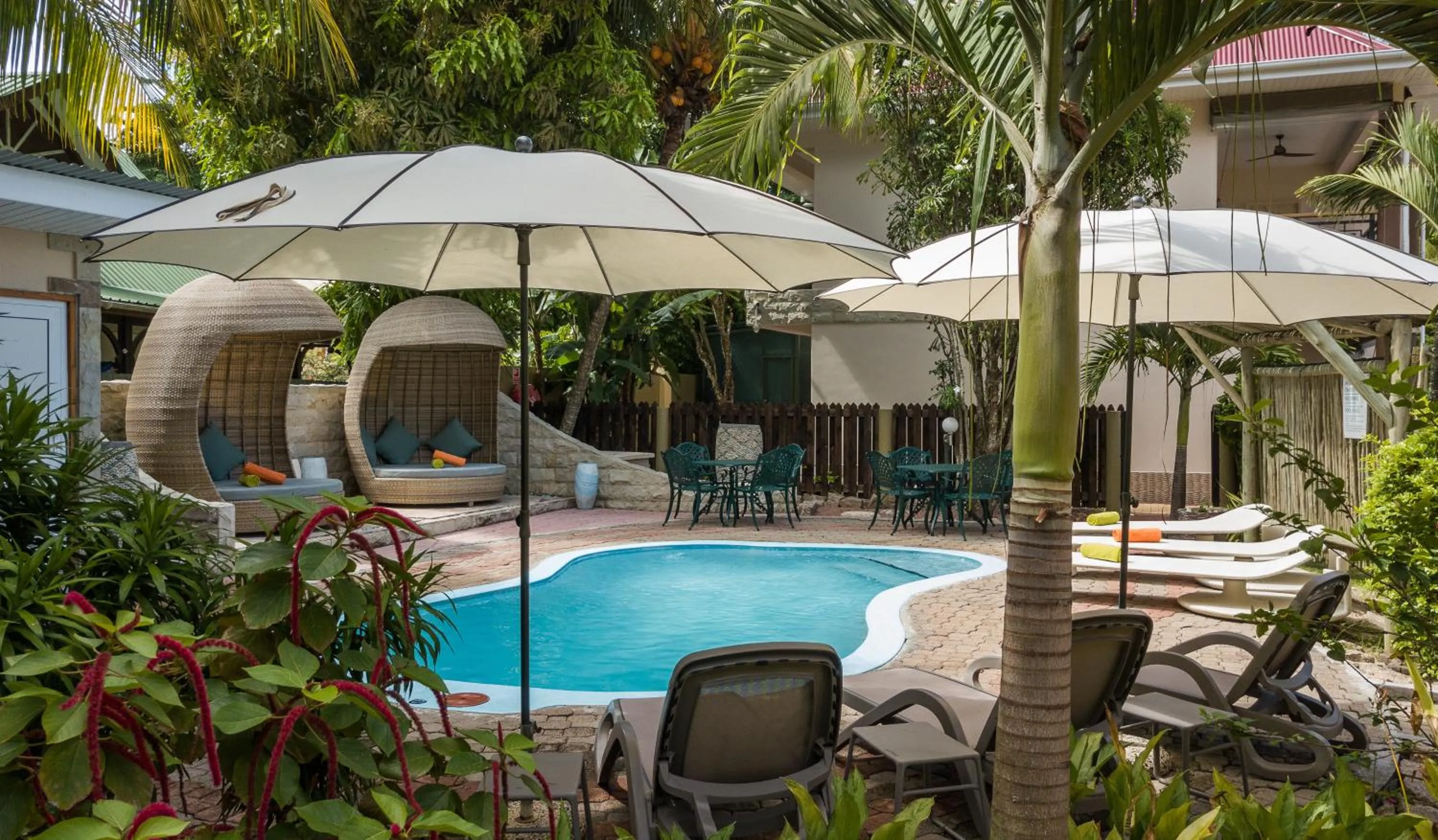 Pool view in Casa De Leela Self Catering Guest House