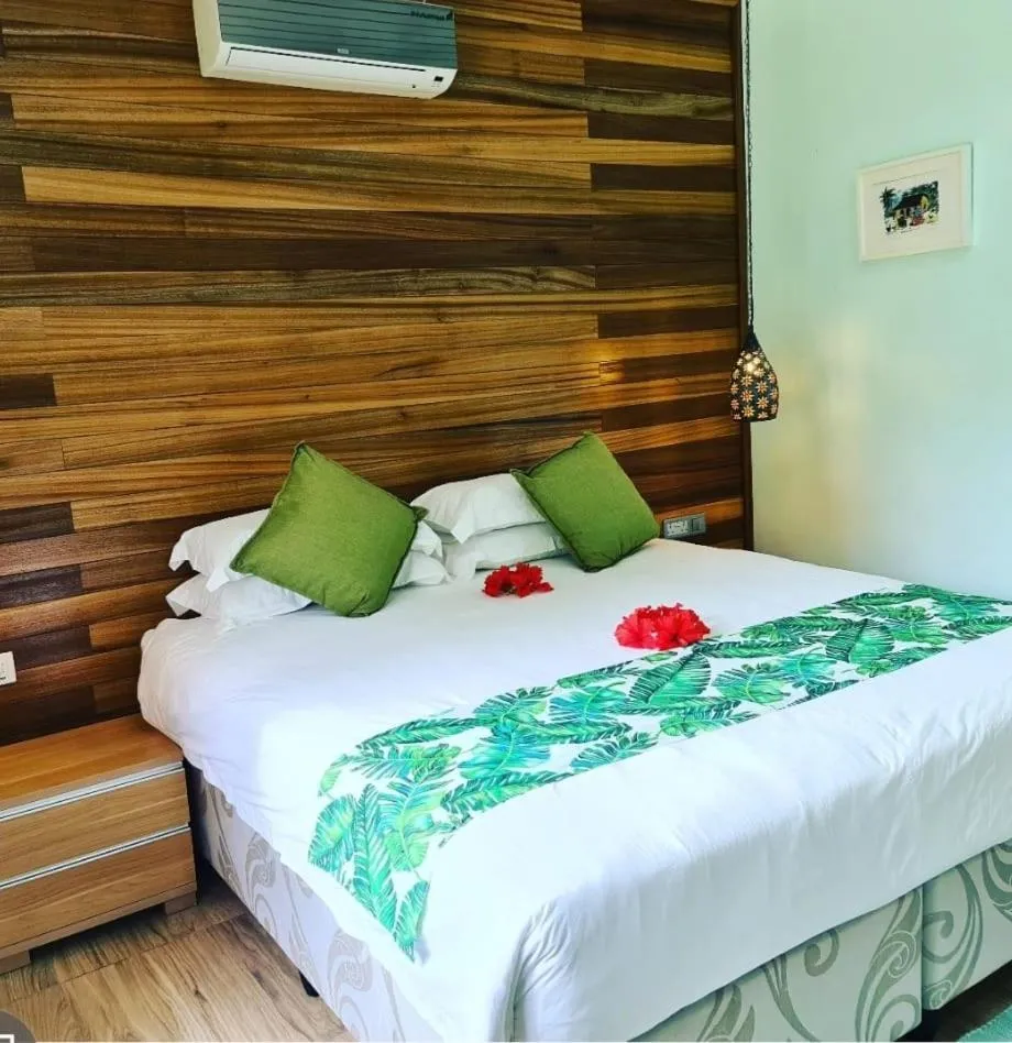 Bed in Casa De Leela Self Catering Guest House
