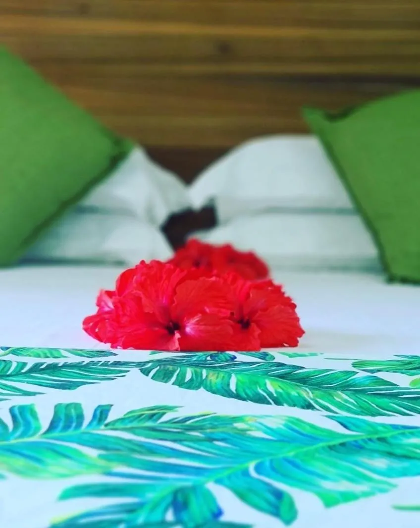 Bed in Casa De Leela Self Catering Guest House