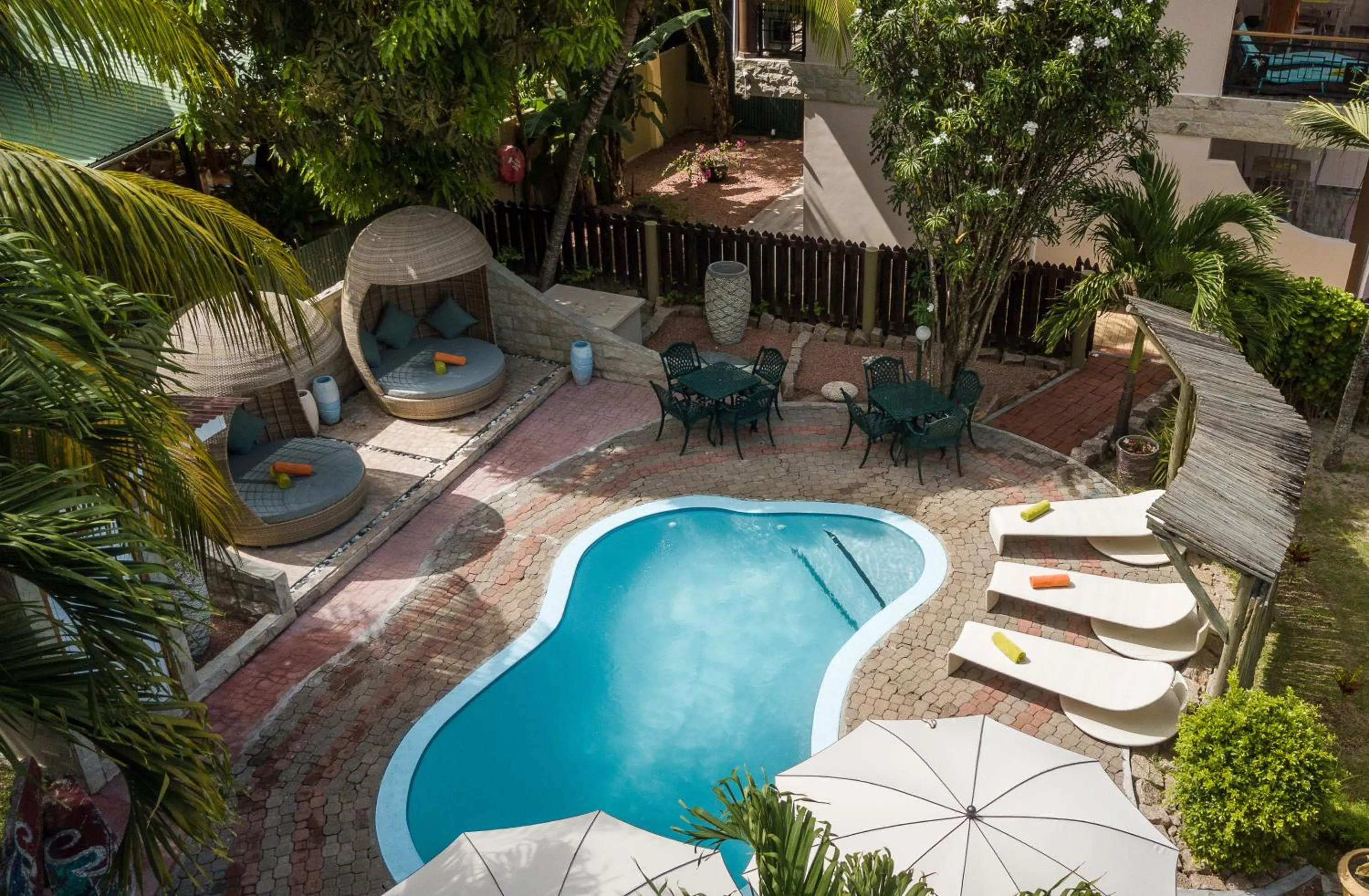 Pool view in Casa De Leela Self Catering Guest House
