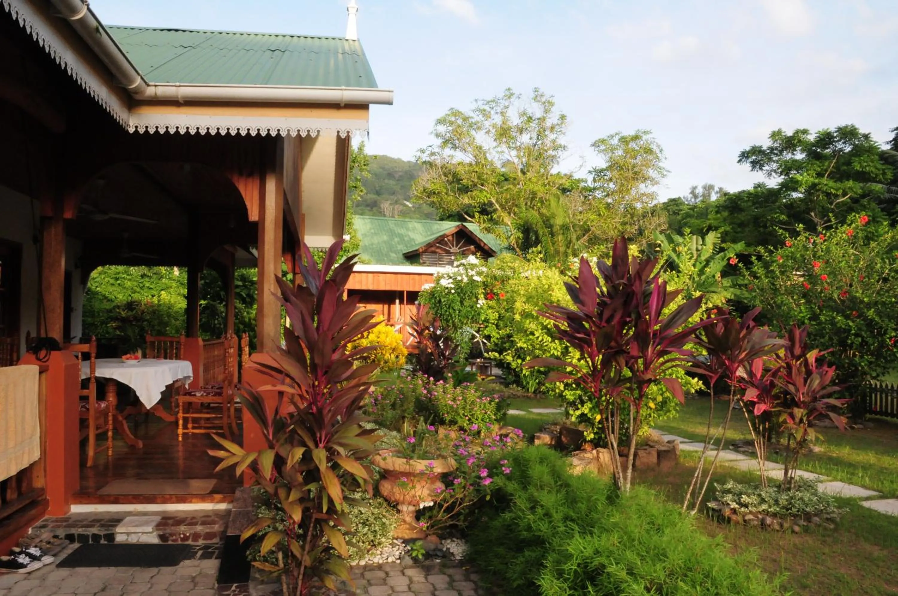 Garden in Casa De Leela Self Catering Guest House
