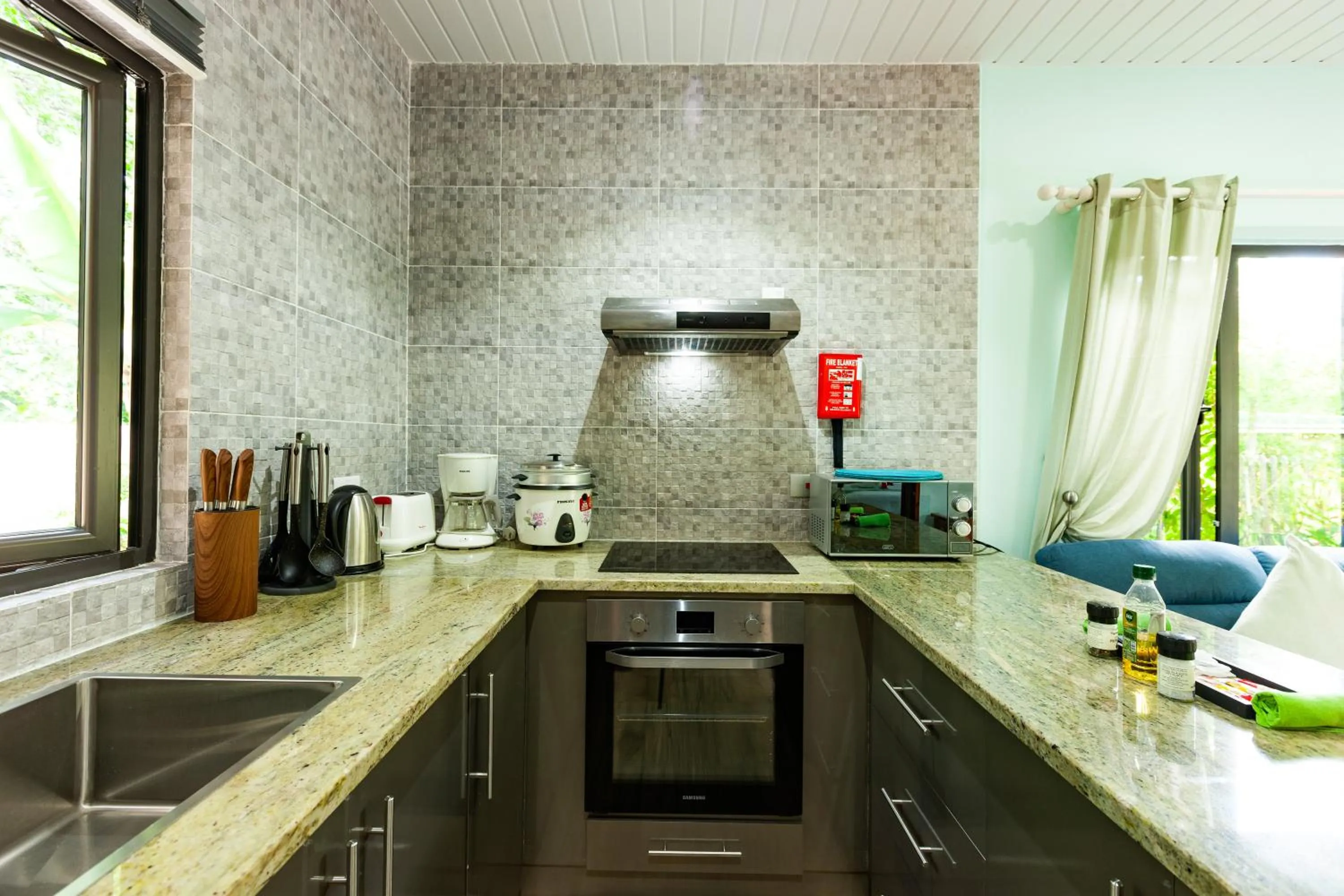 Kitchen or kitchenette in Casa De Leela Self Catering Guest House