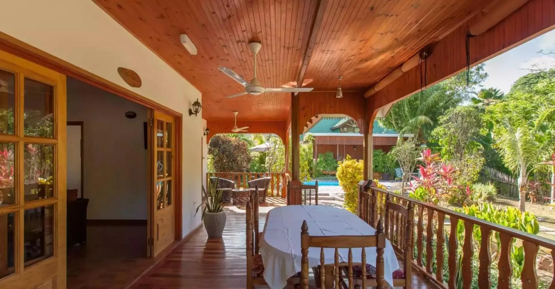 Balcony/Terrace in Casa De Leela Self Catering Guest House