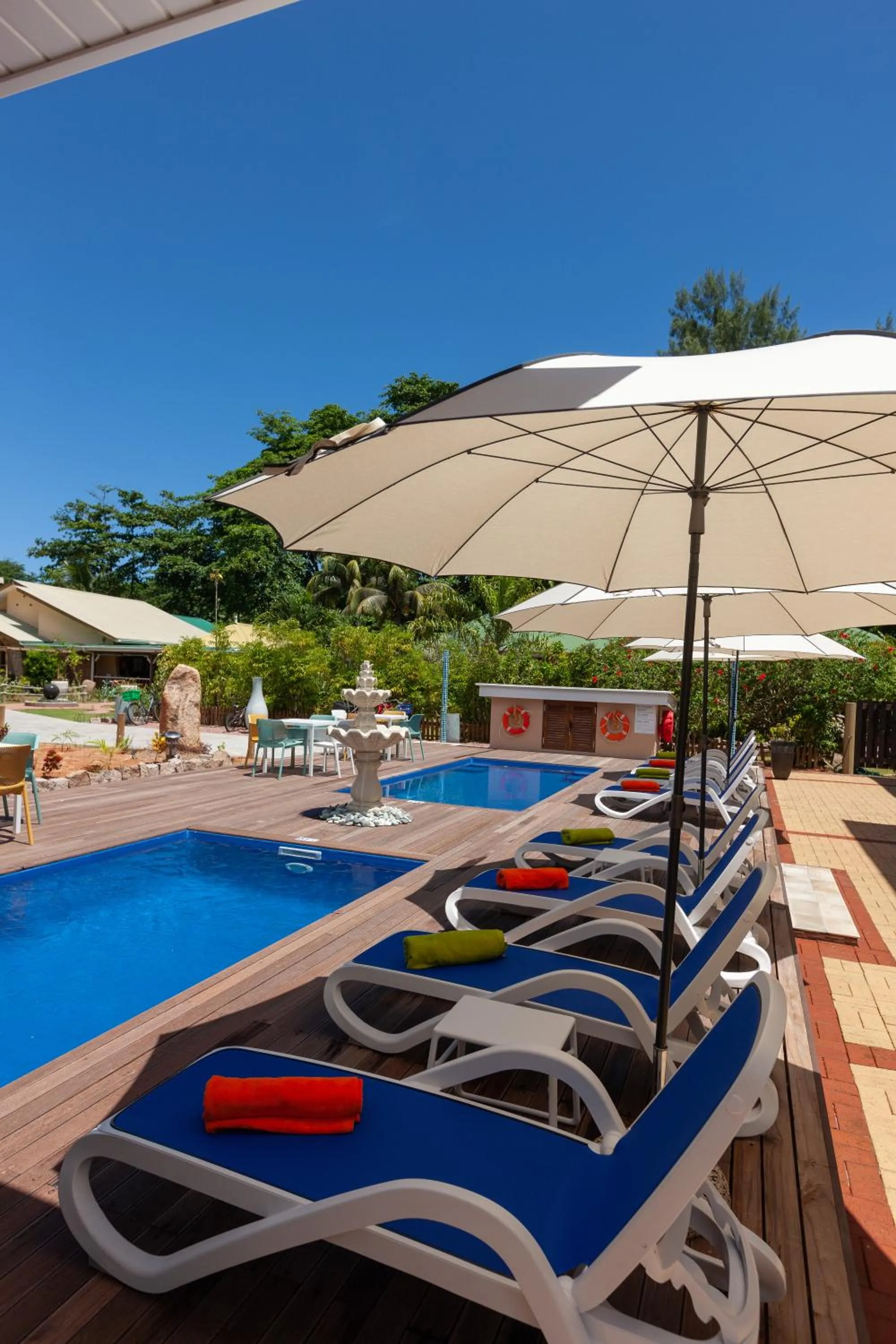 Pool view in Casa De Leela Self Catering Guest House
