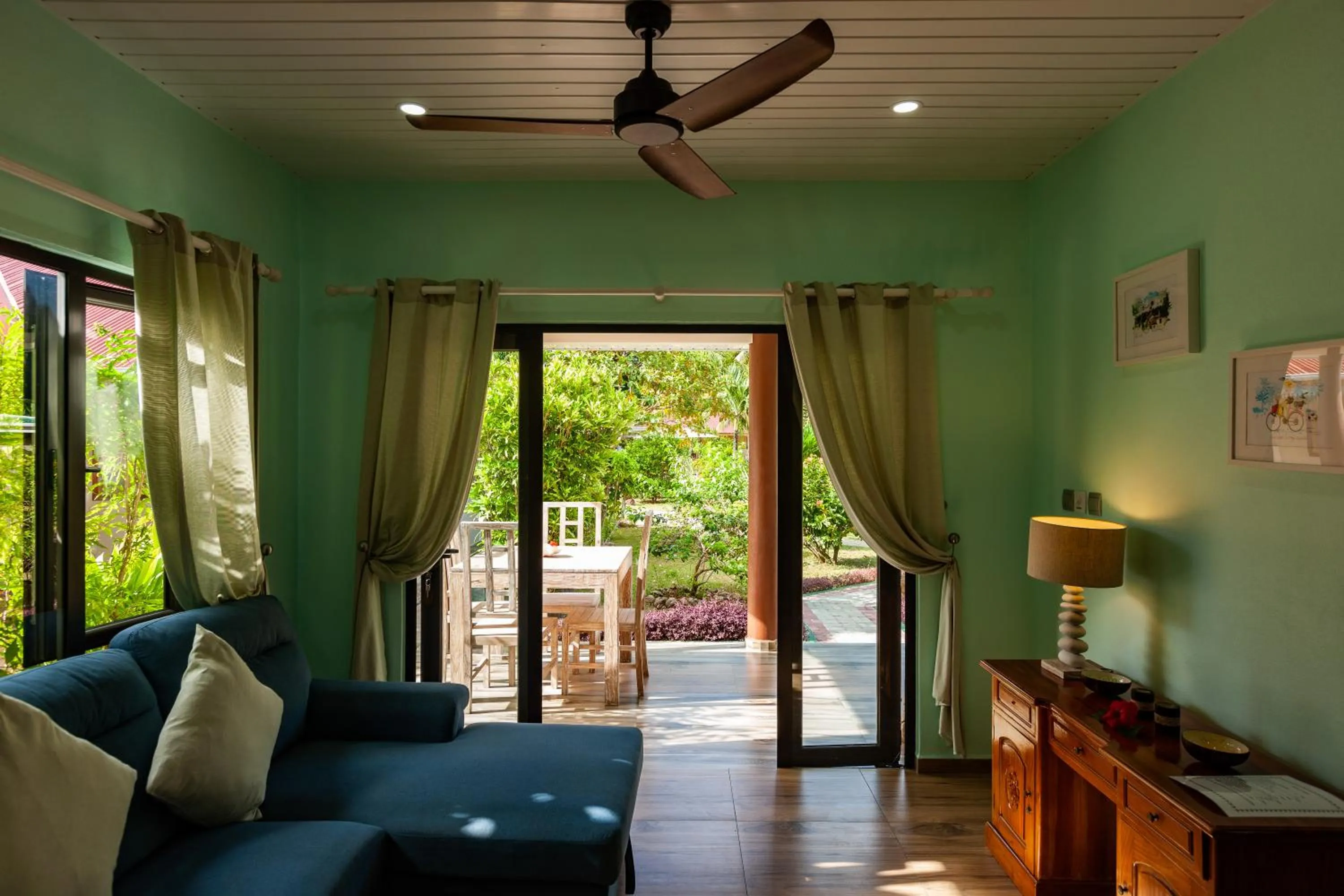 Garden view in Casa De Leela Self Catering Guest House