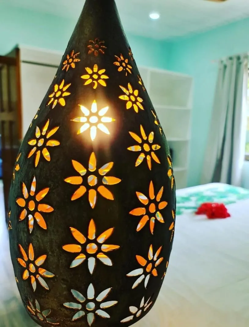Bed in Casa De Leela Self Catering Guest House