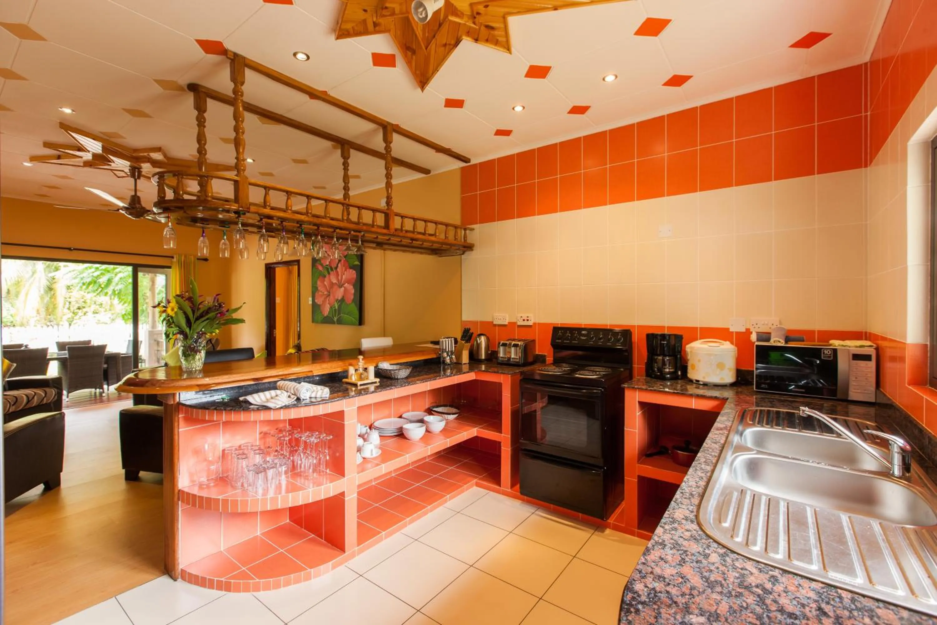 Kitchen or kitchenette in Casa De Leela Self Catering Guest House