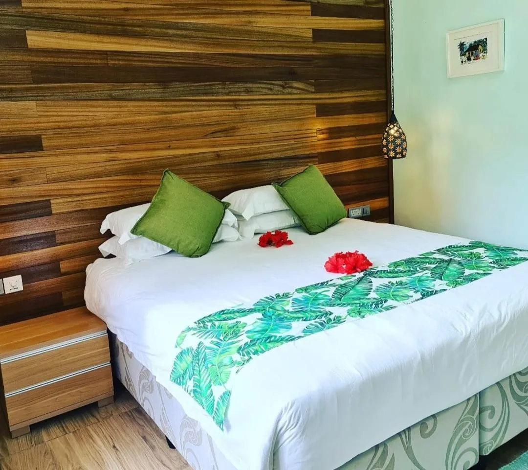 Bed in Casa De Leela Self Catering Guest House