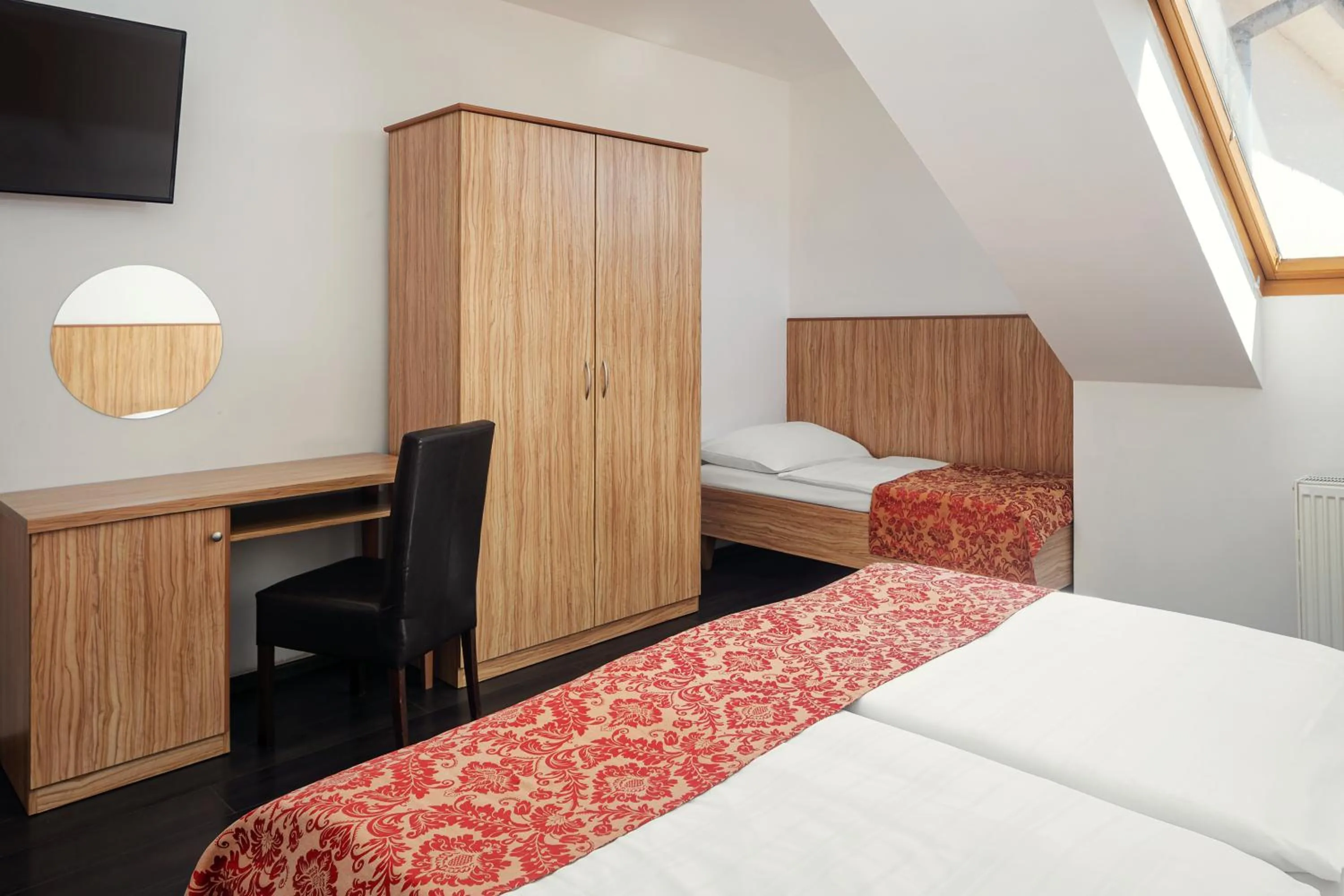 Bed in Hotel Superior Prague