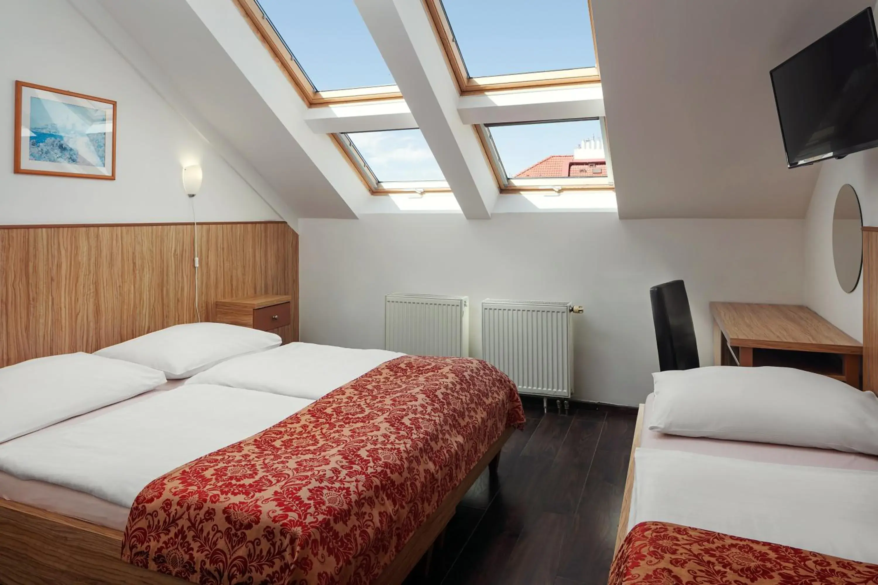 Bed in Hotel Superior Prague Bed in Hotel Superior Prague