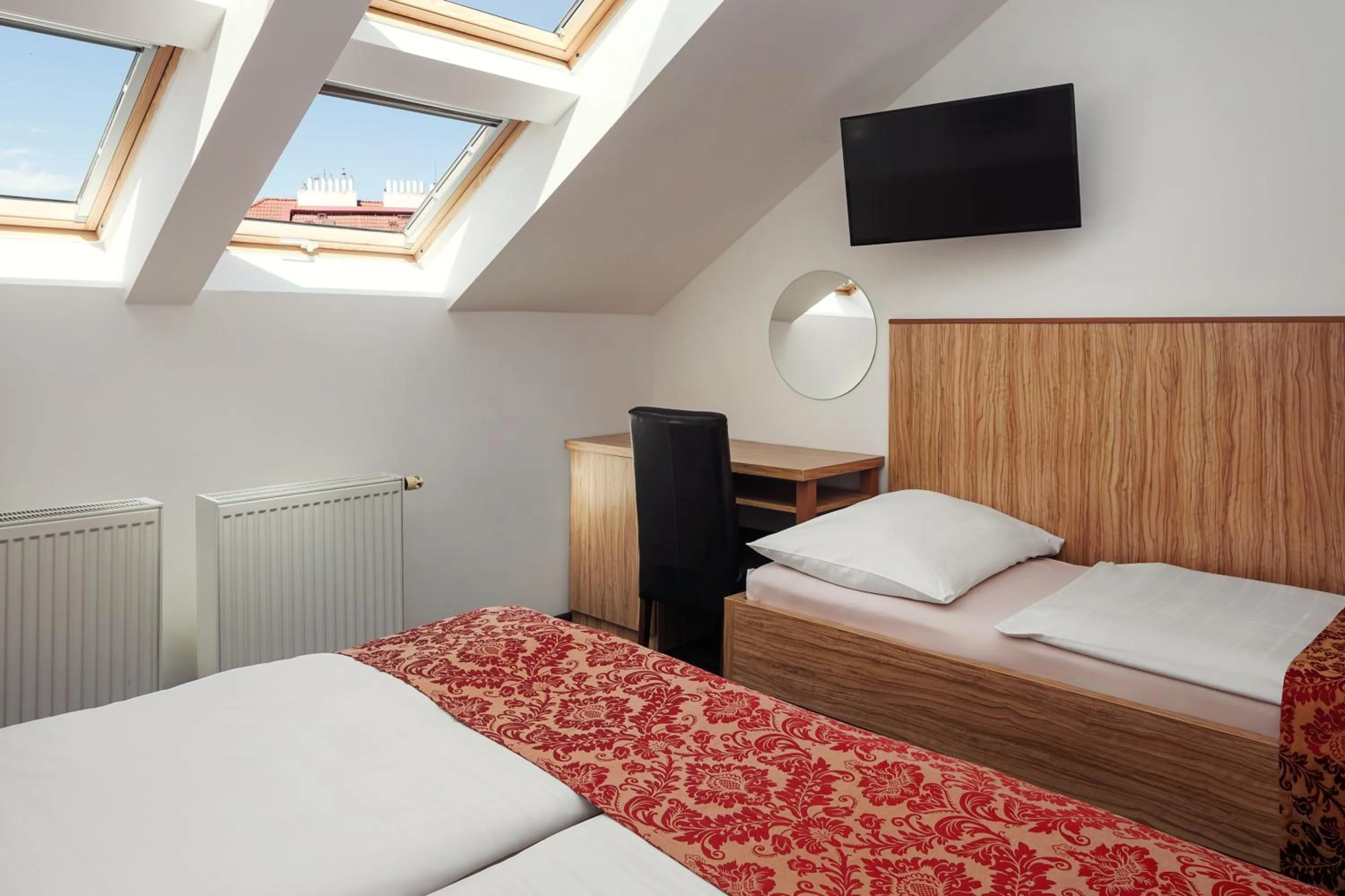 Bed in Hotel Superior Prague