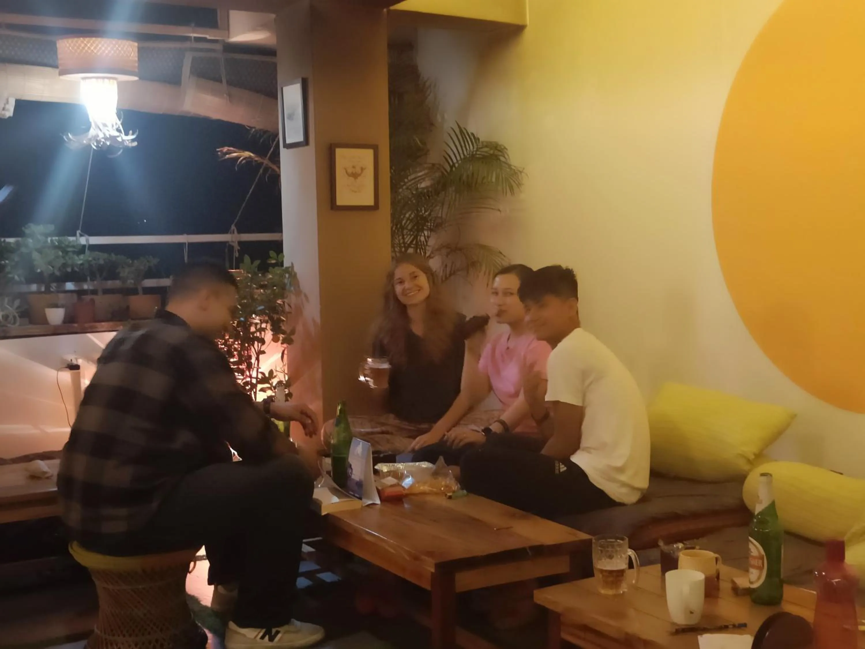 Food and drinks in Mellow Fellow Hostel