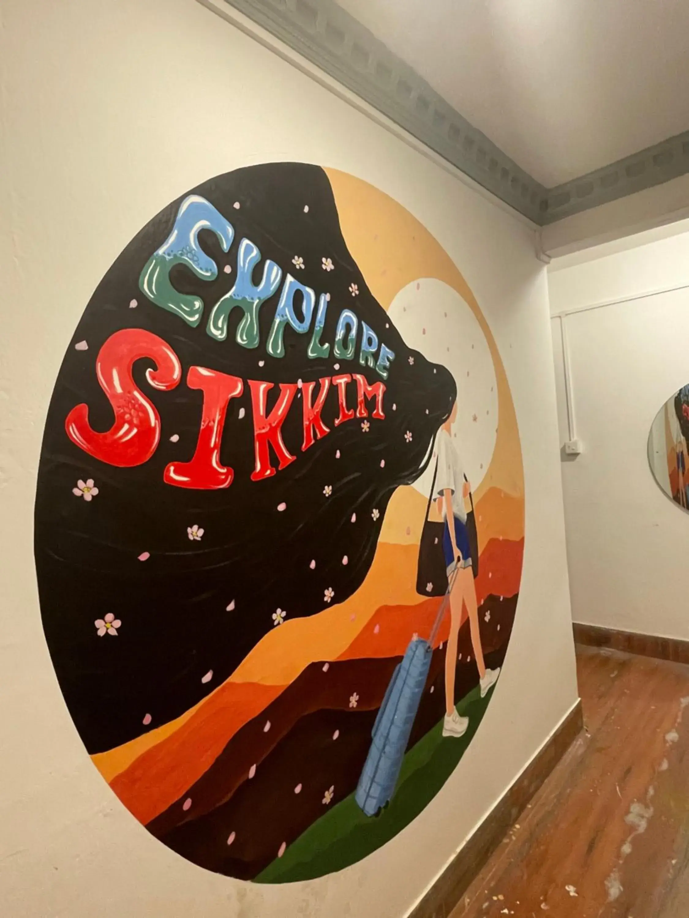 Property building in Mellow Fellow Hostel Property building in Mellow Fellow Hostel