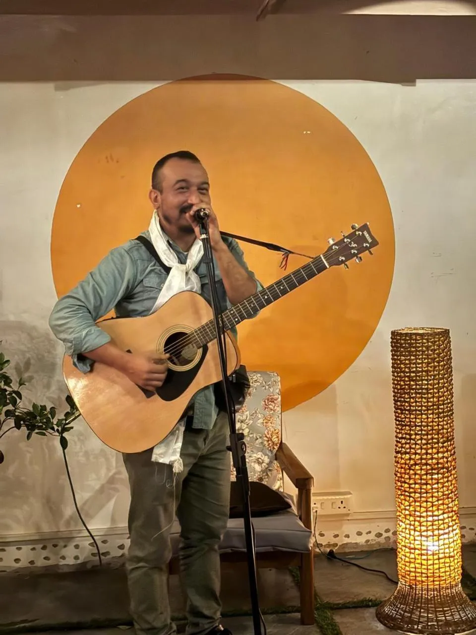 Evening entertainment in Mellow Fellow Hostel