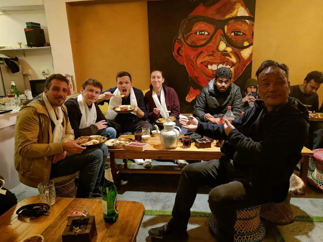 Restaurant/places to eat in Mellow Fellow Hostel