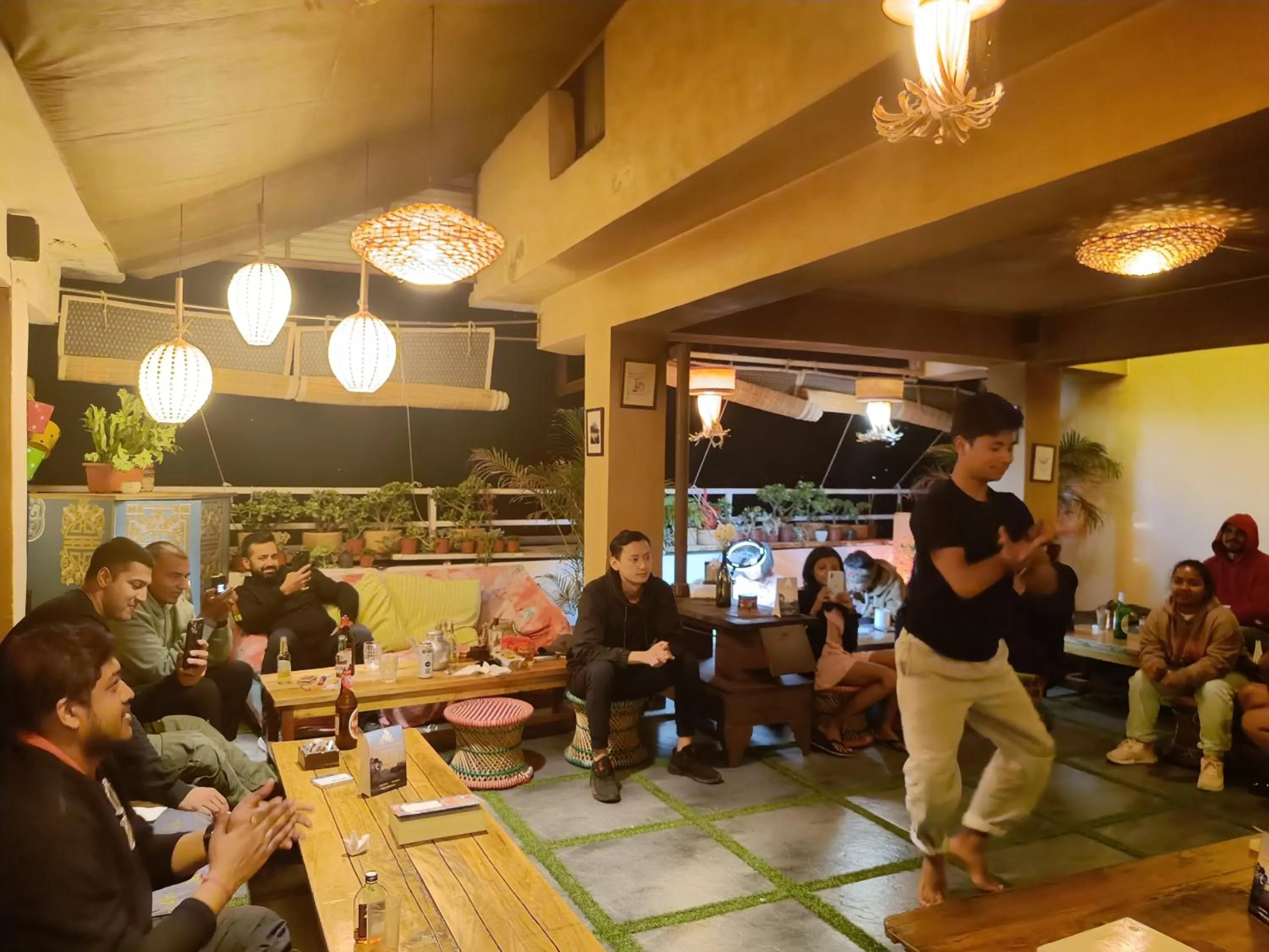 Restaurant/places to eat in Mellow Fellow Hostel