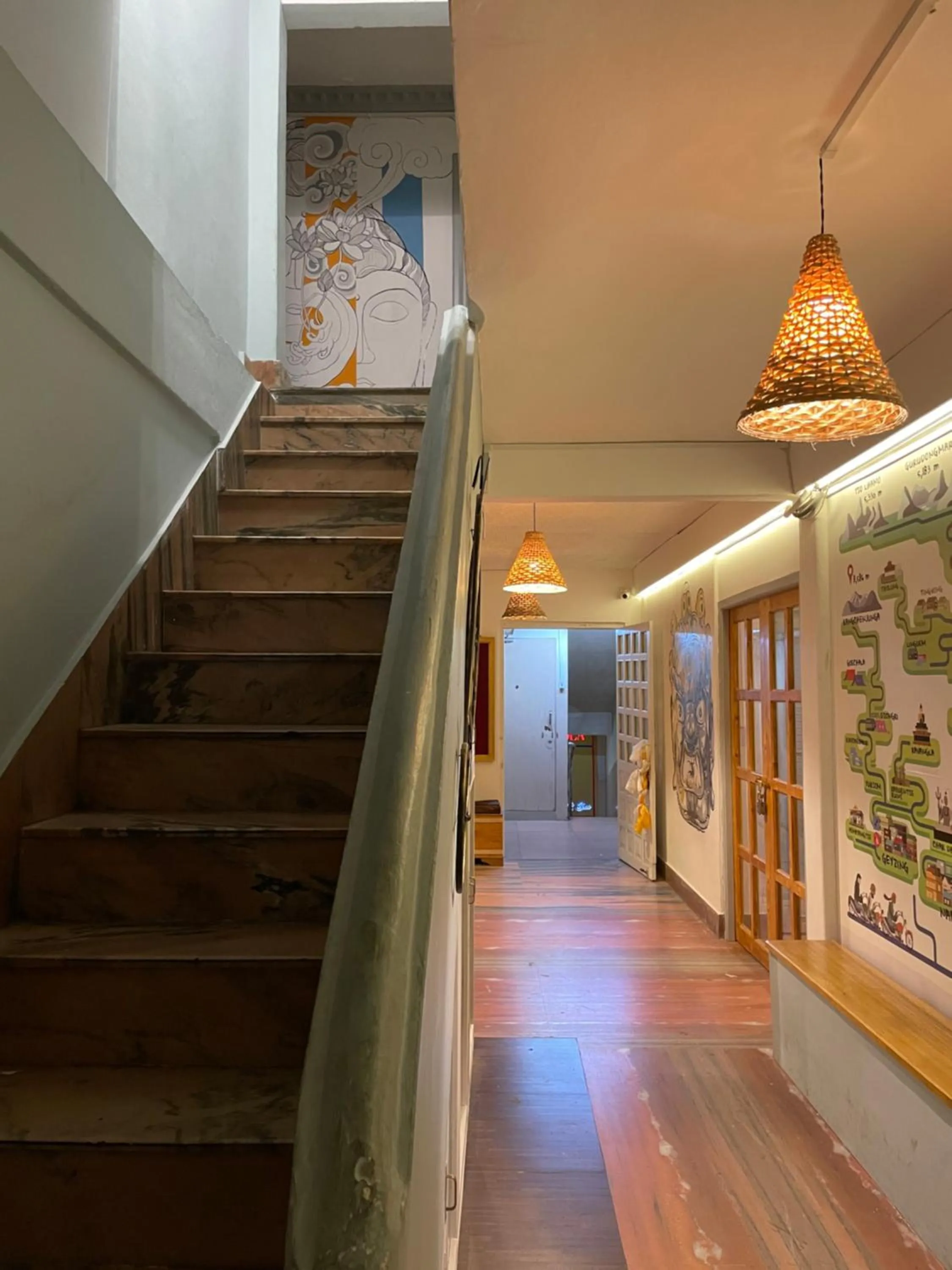 Facade/entrance in Mellow Fellow Hostel