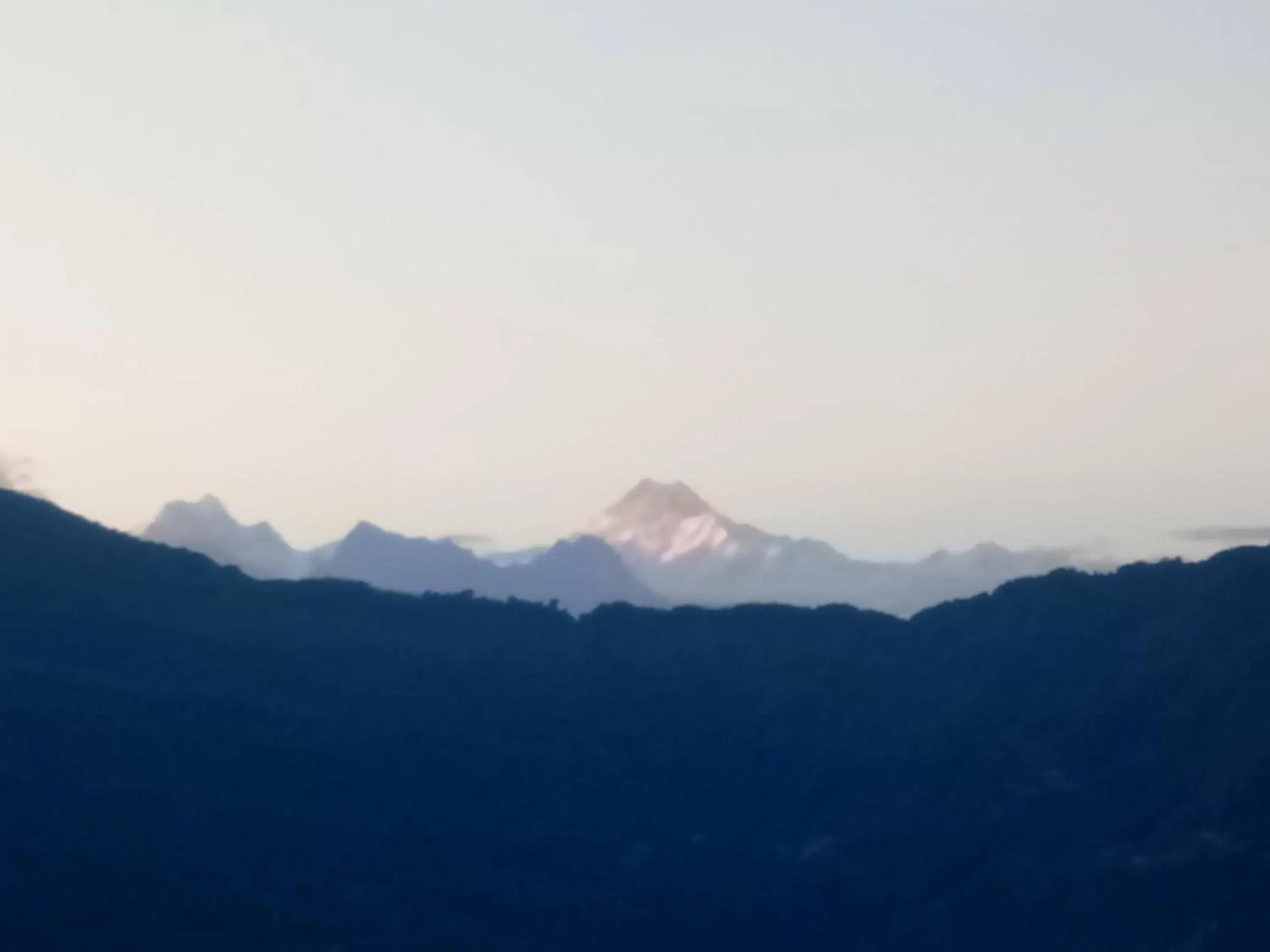 Mountain view in Mellow Fellow Hostel Mountain view in Mellow Fellow Hostel