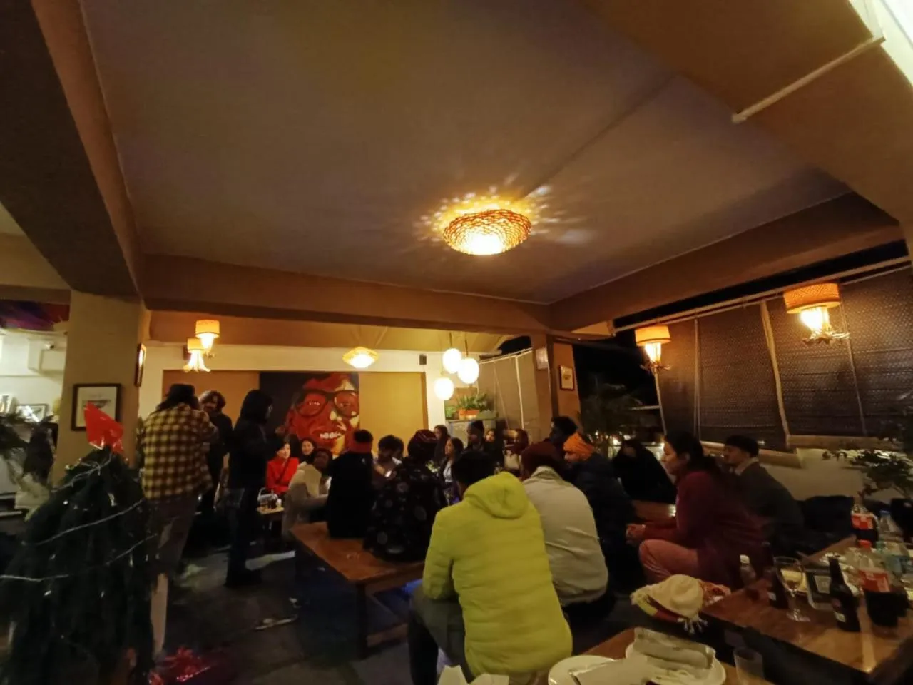 Restaurant/places to eat in Mellow Fellow Hostel