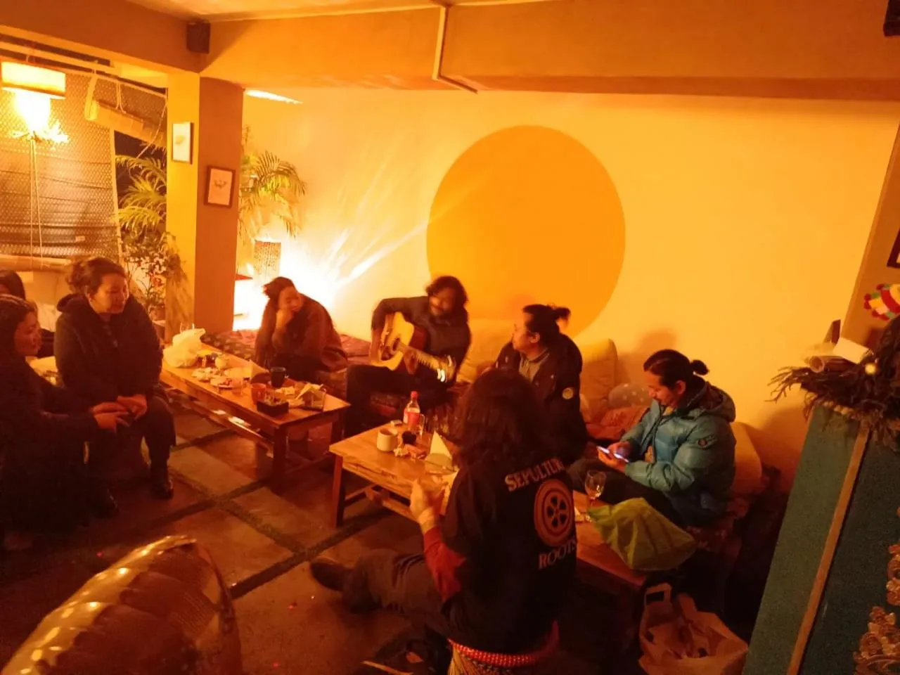 Food and drinks in Mellow Fellow Hostel