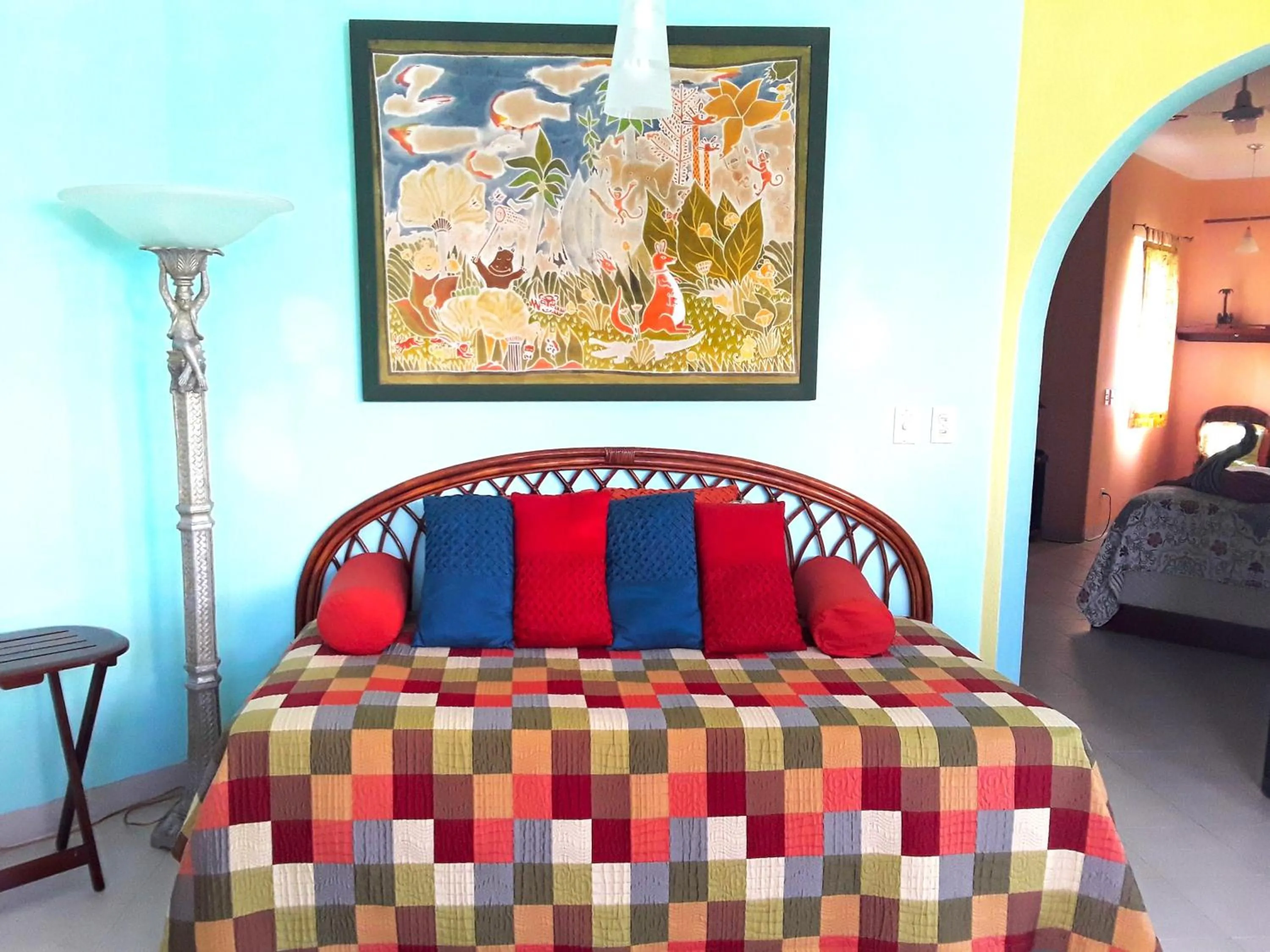 Seating area in Casa Gatos Suites