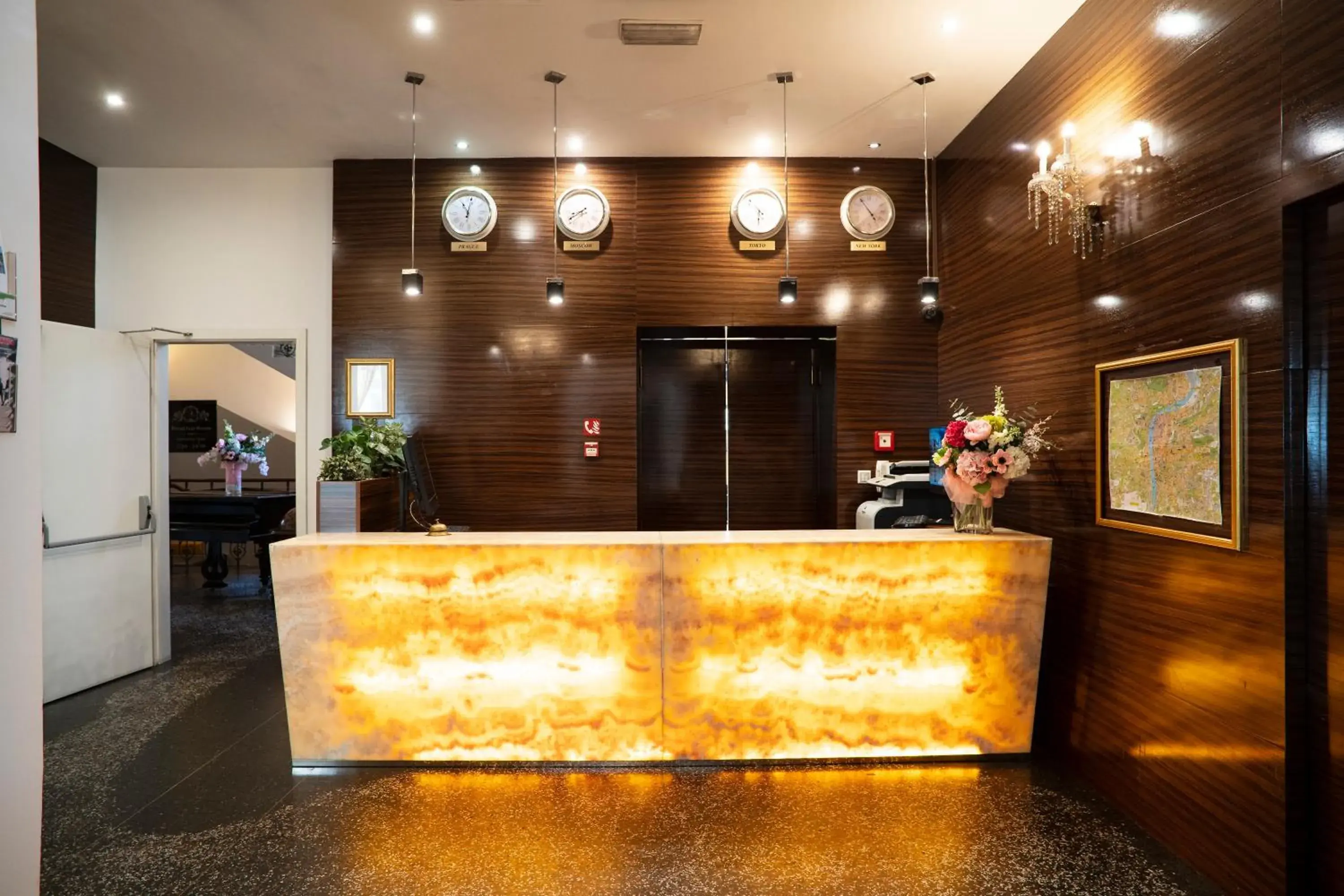 Property building in Hotel Assenzio Prague Property building in Hotel Assenzio Prague